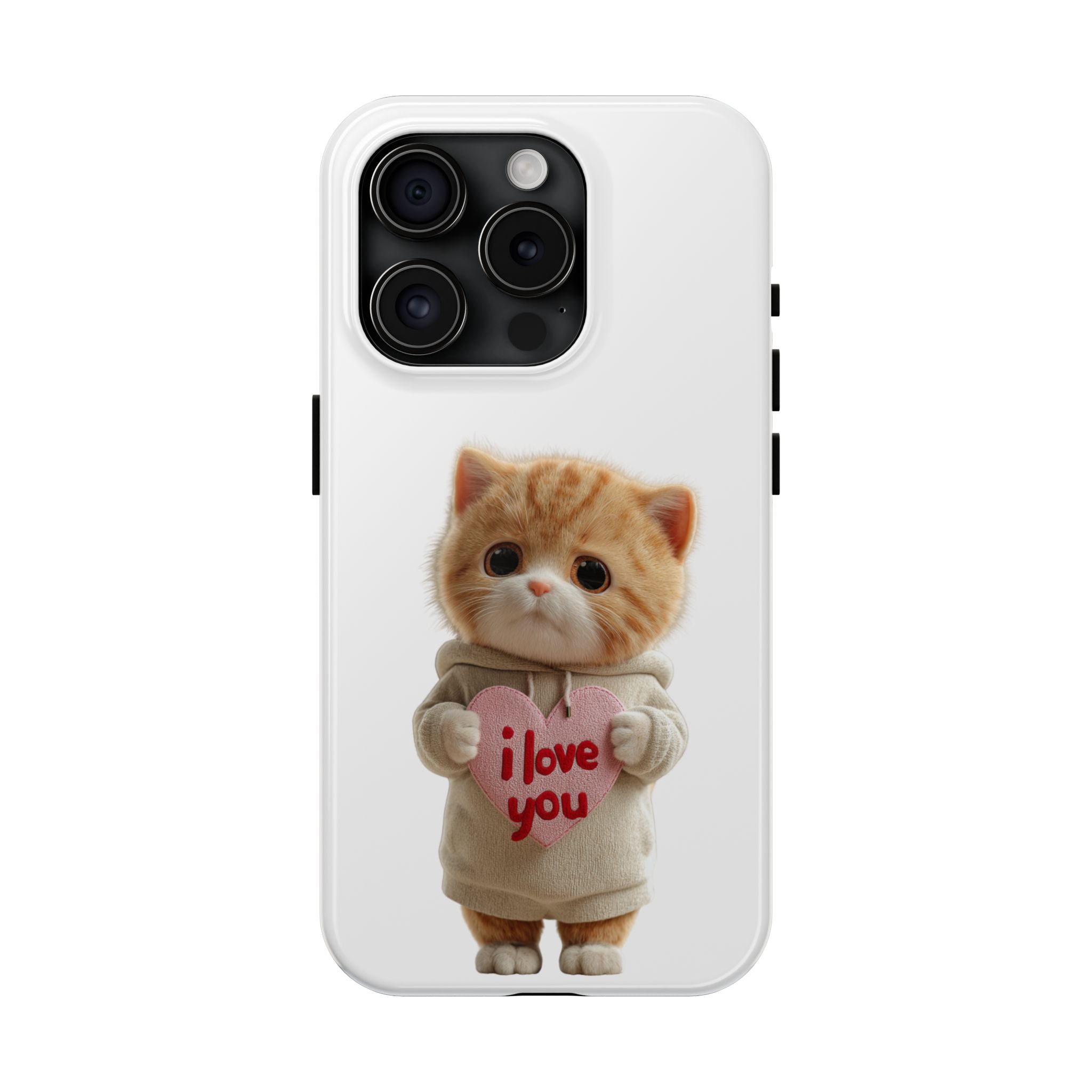Cute Cat Love Phone Case