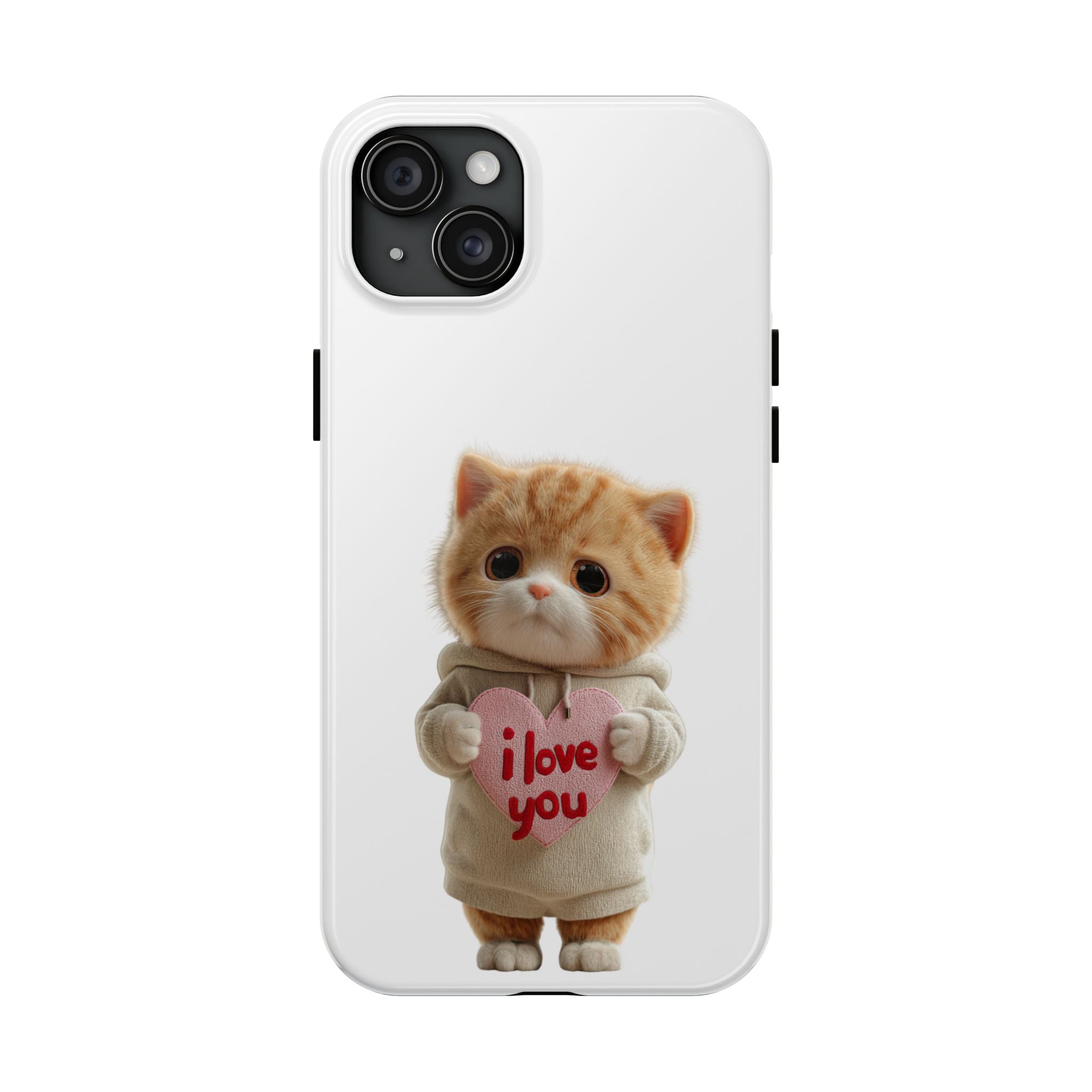 Cute Cat Love Phone Case