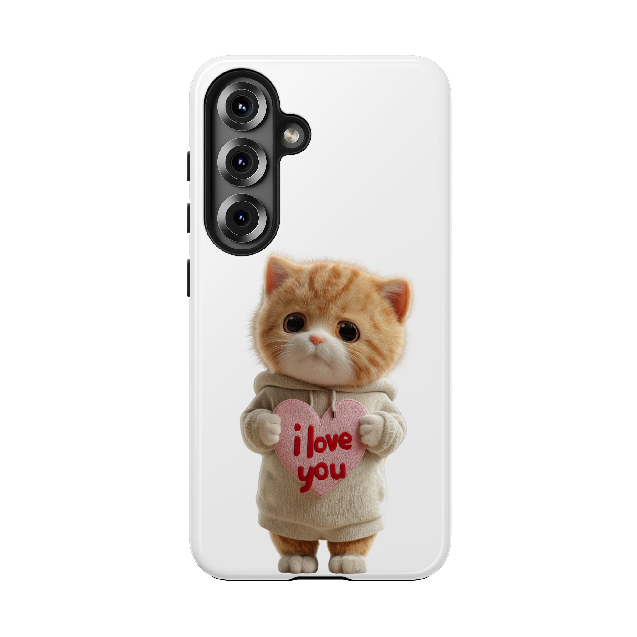 Cute Cat Love Phone Case