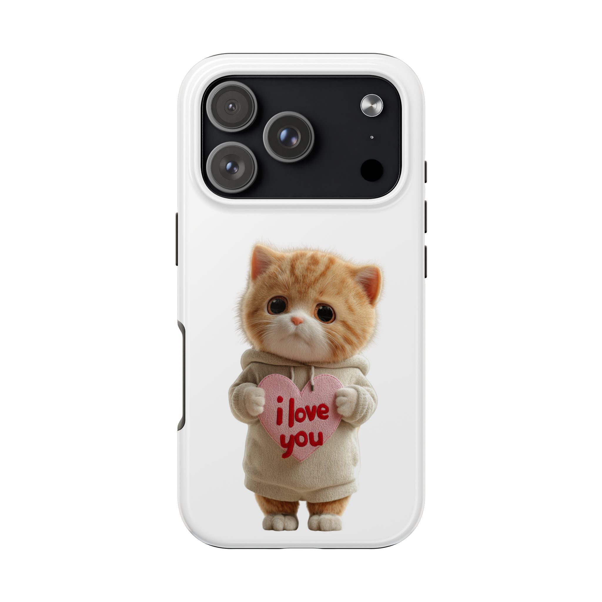 Cute Cat Love Phone Case
