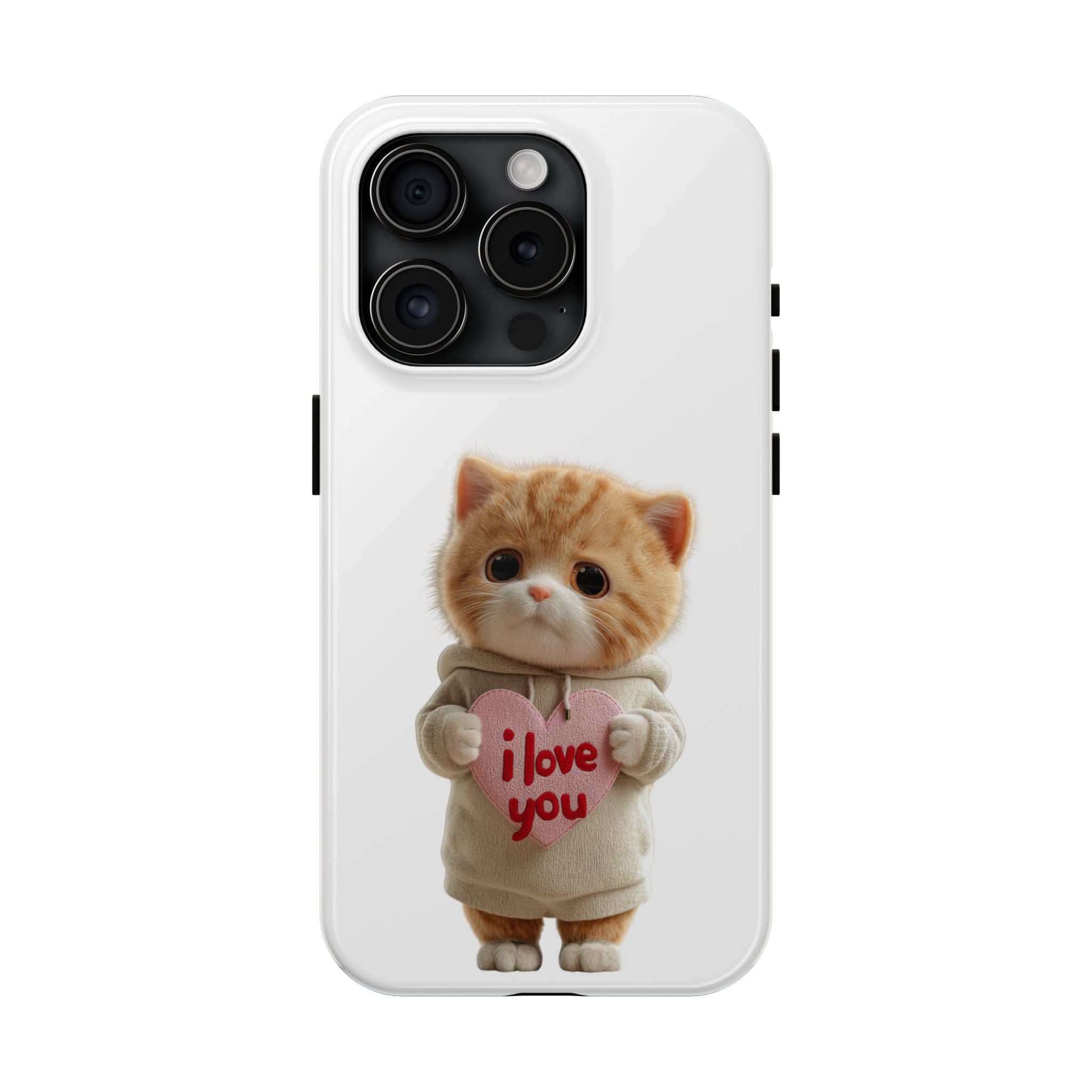 Cute Cat Love Phone Case