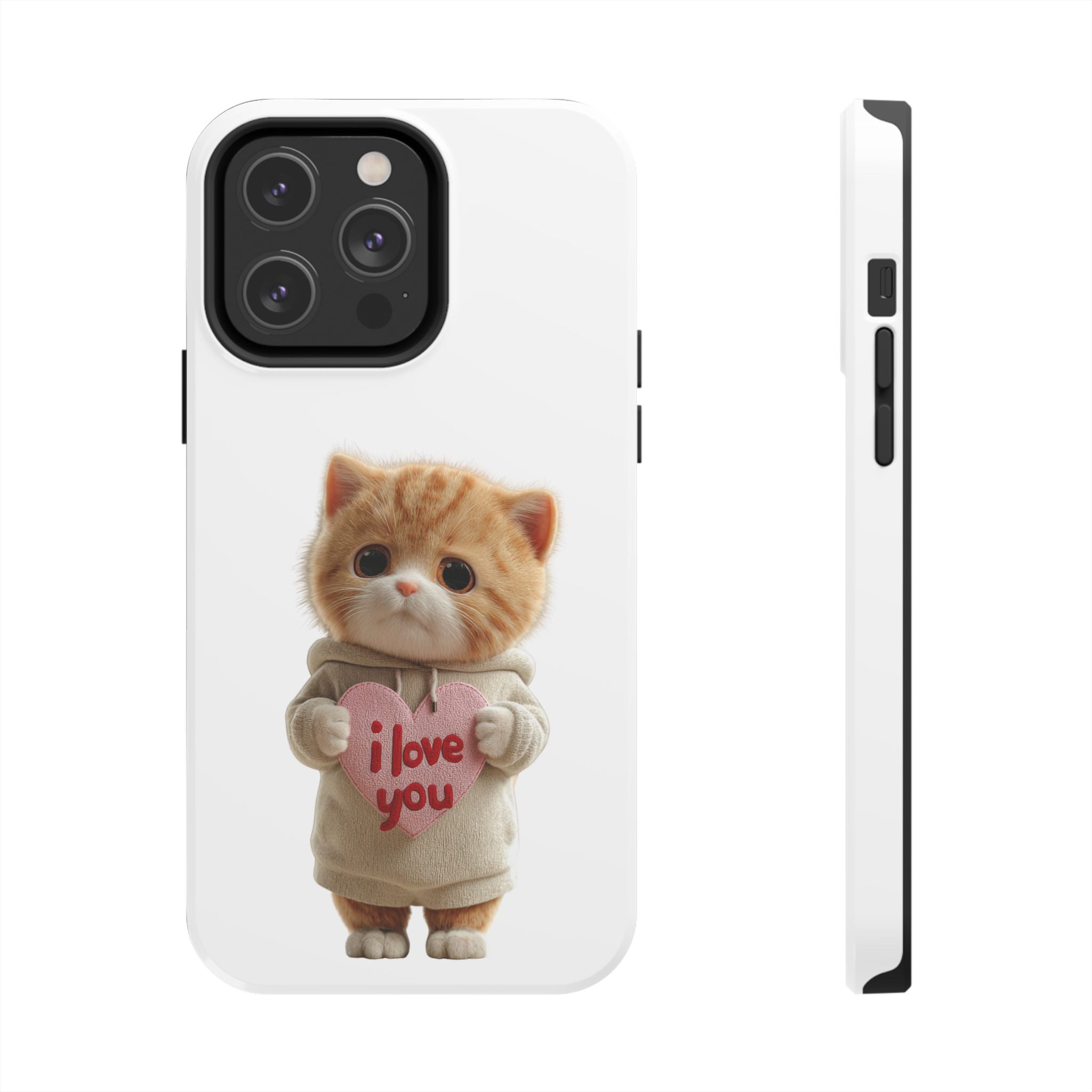 Cute Cat Love Phone Case