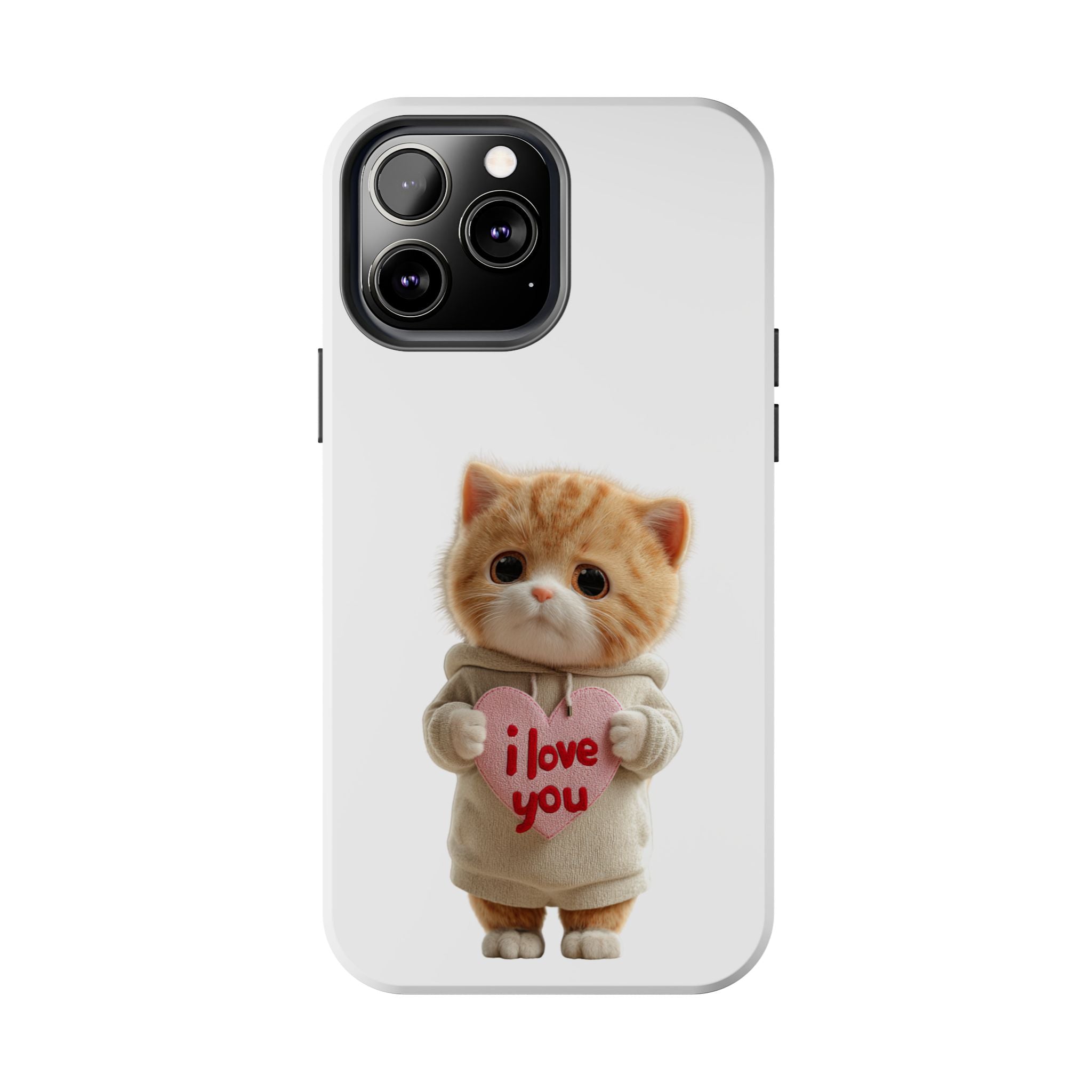 Cute Cat Love Phone Case