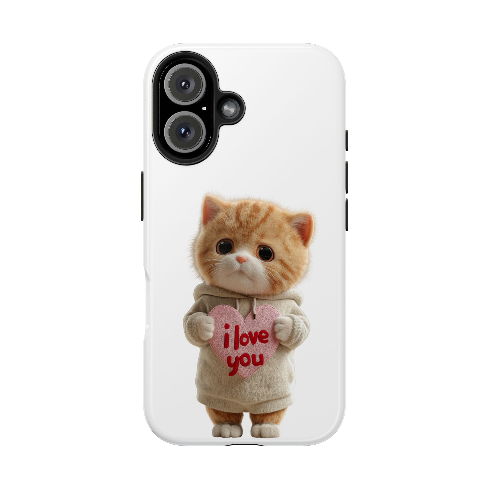 Cute Cat Love Phone Case
