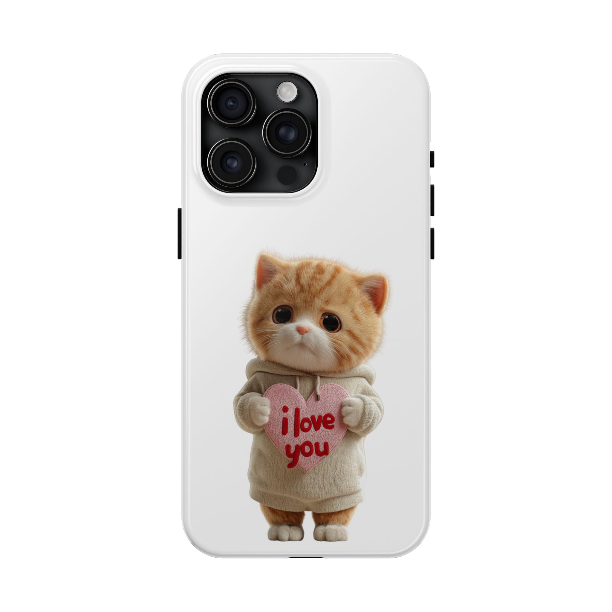 Cute Cat Love Phone Case