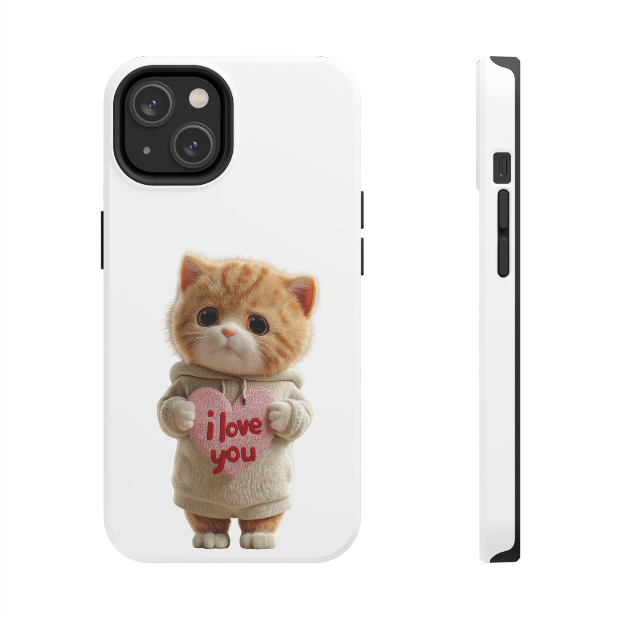 Cute Cat Love Phone Case
