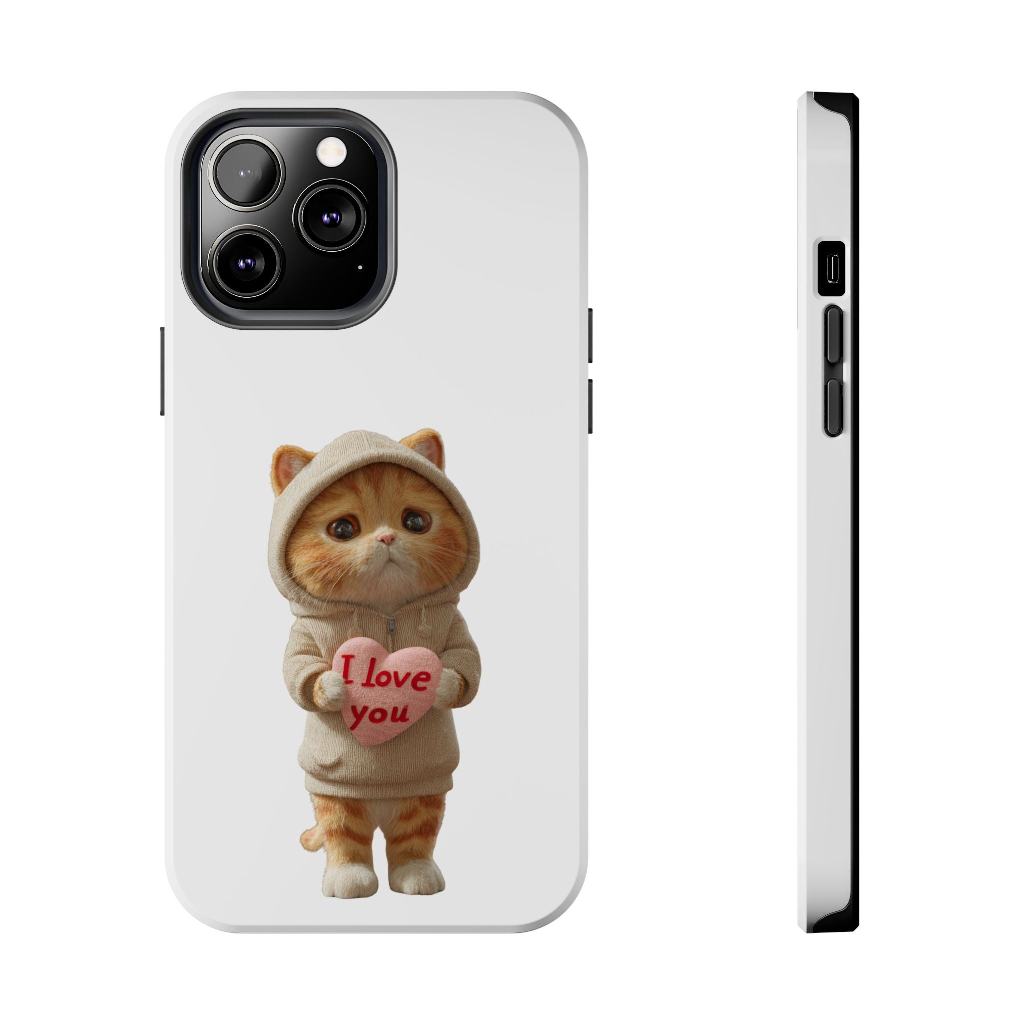 Cute Cat Love Phone Case
