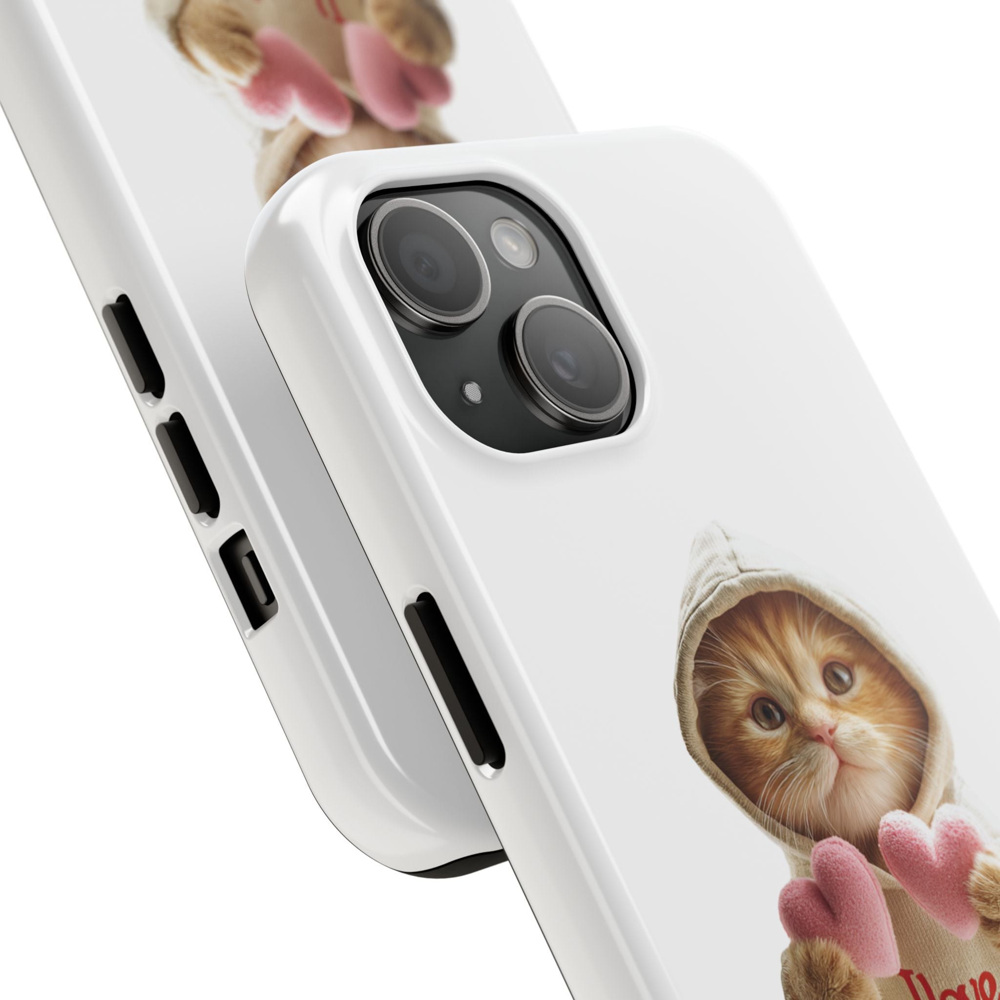 Cute Cat Love Phone Case