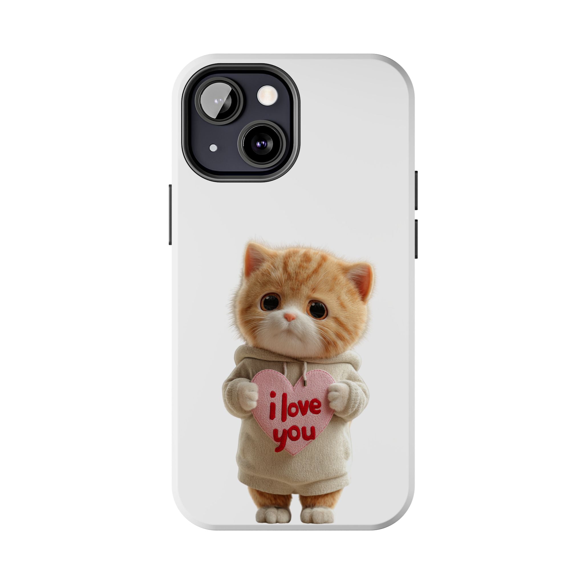 Cute Cat Love Phone Case