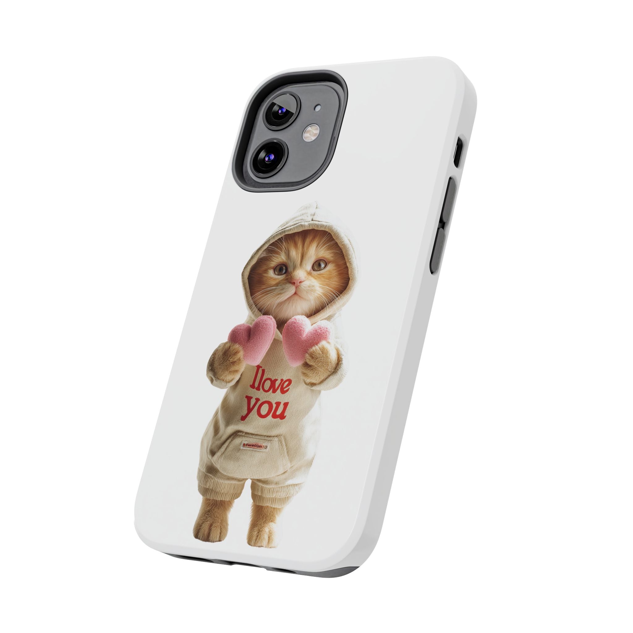 Cute Cat Love Phone Case