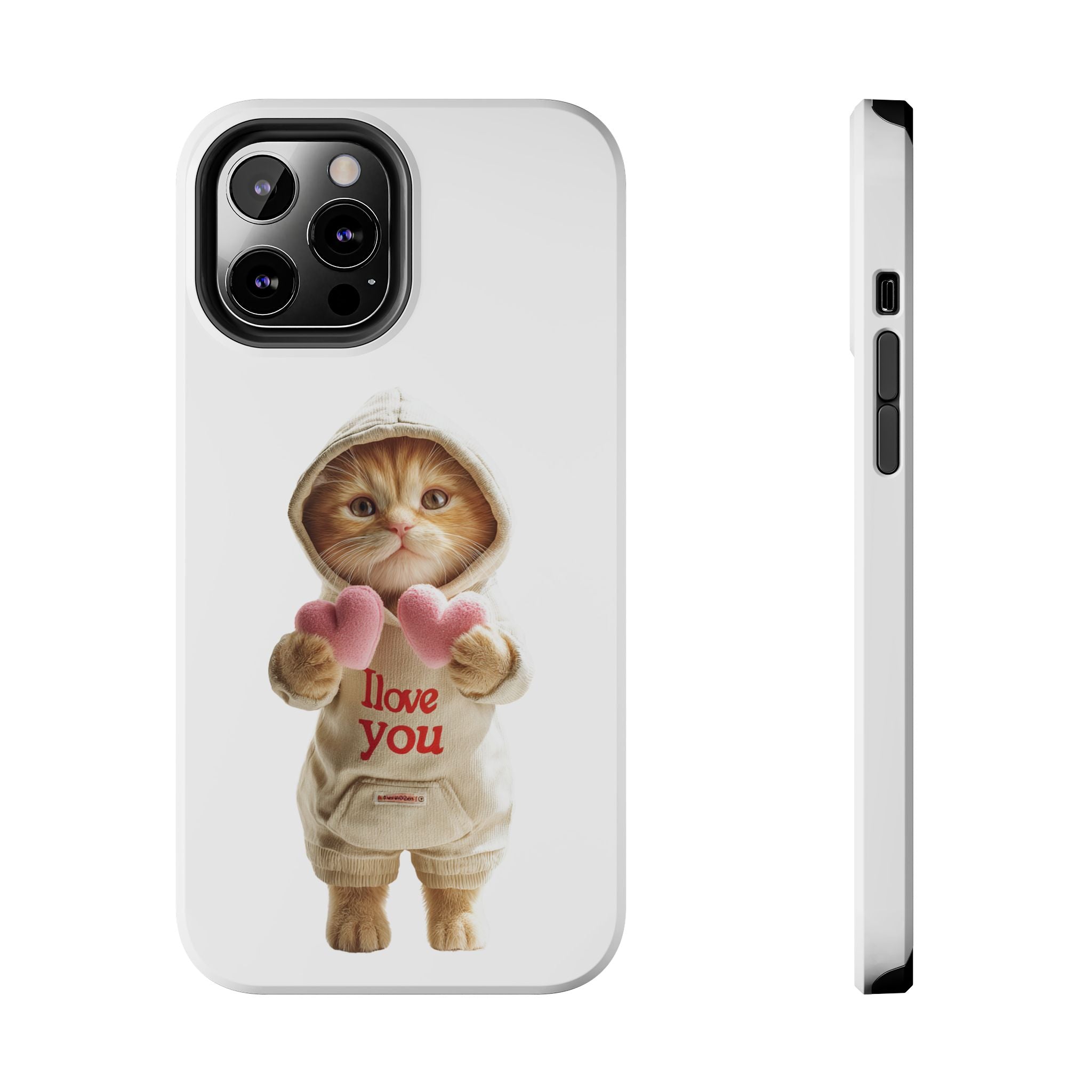 Cute Cat Love Phone Case