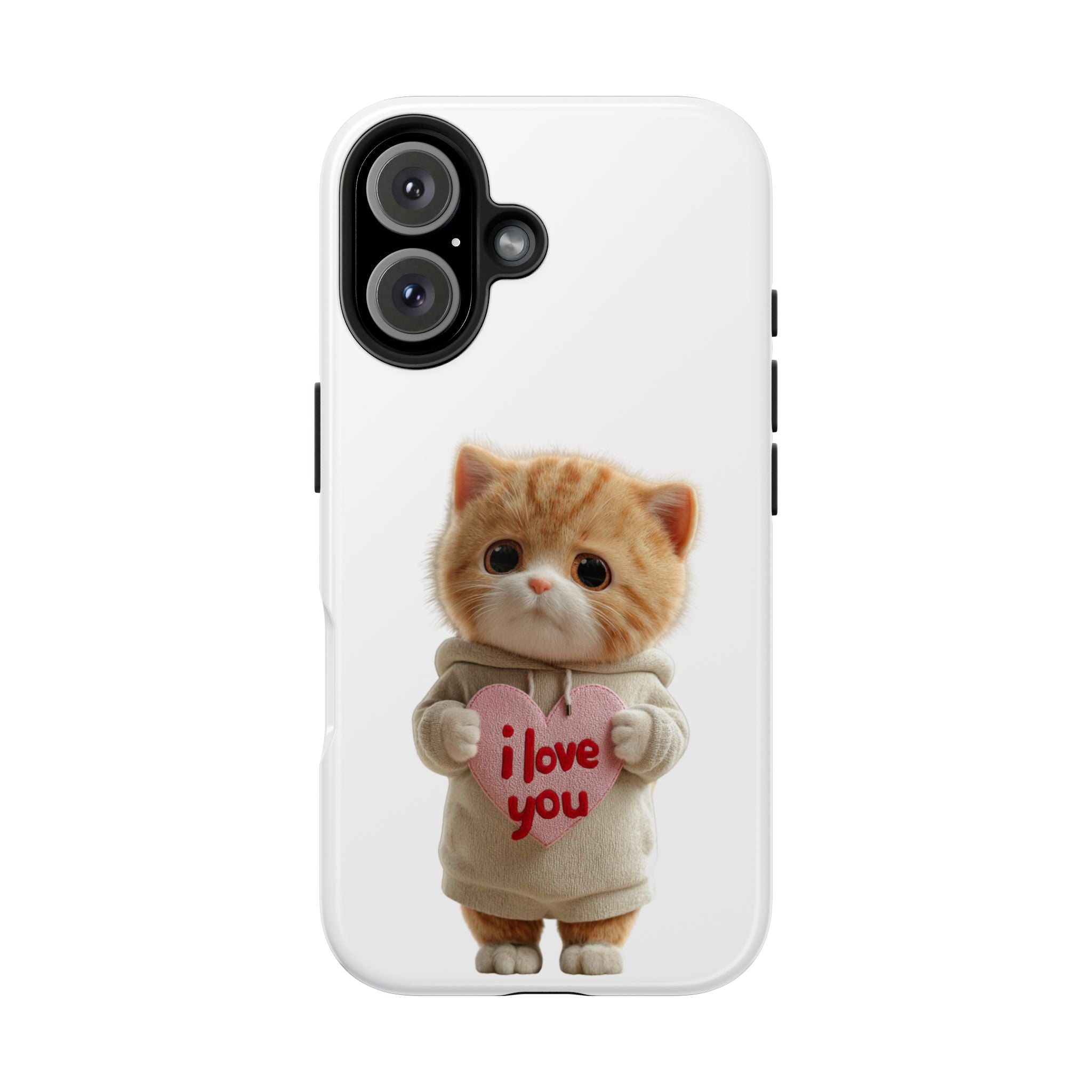 Cute Cat Love Phone Case