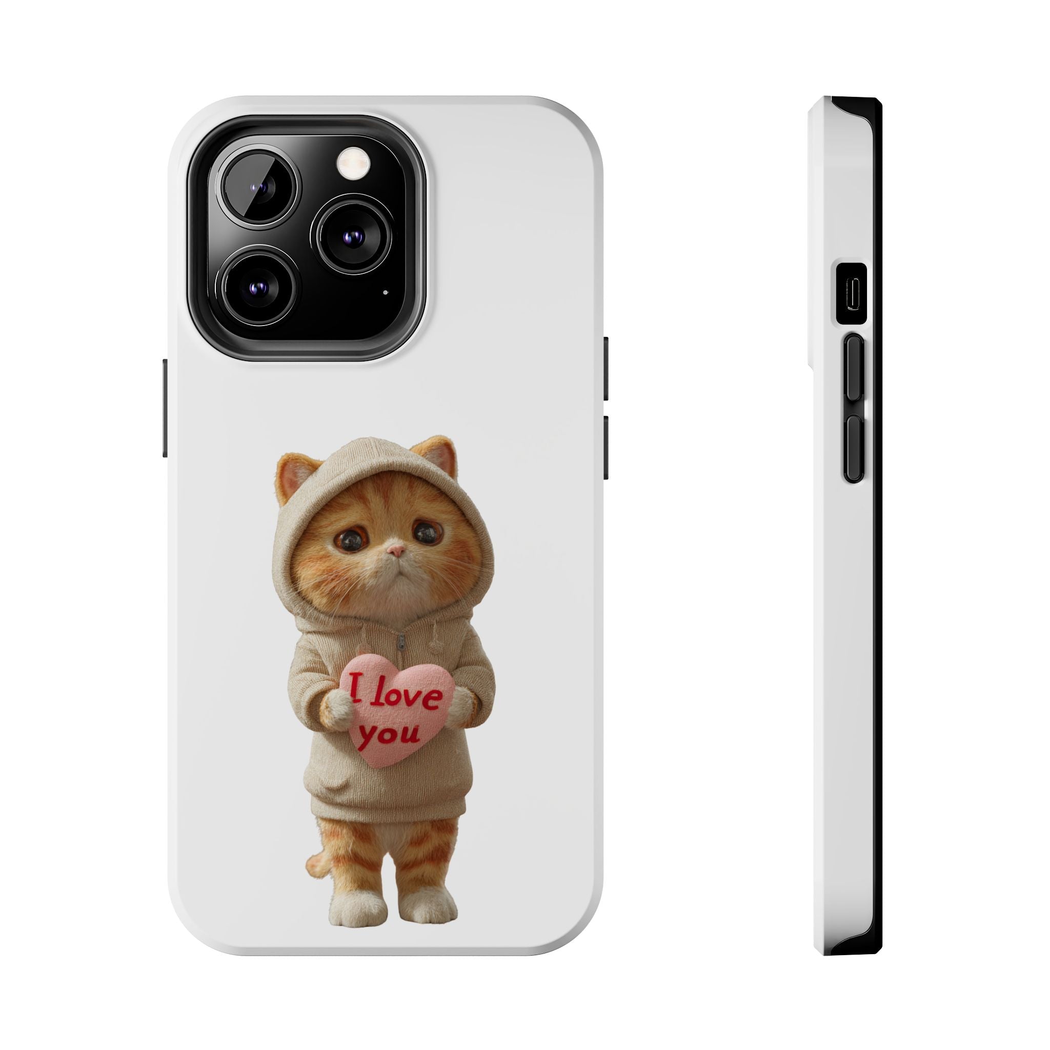 Cute Cat Love Phone Case