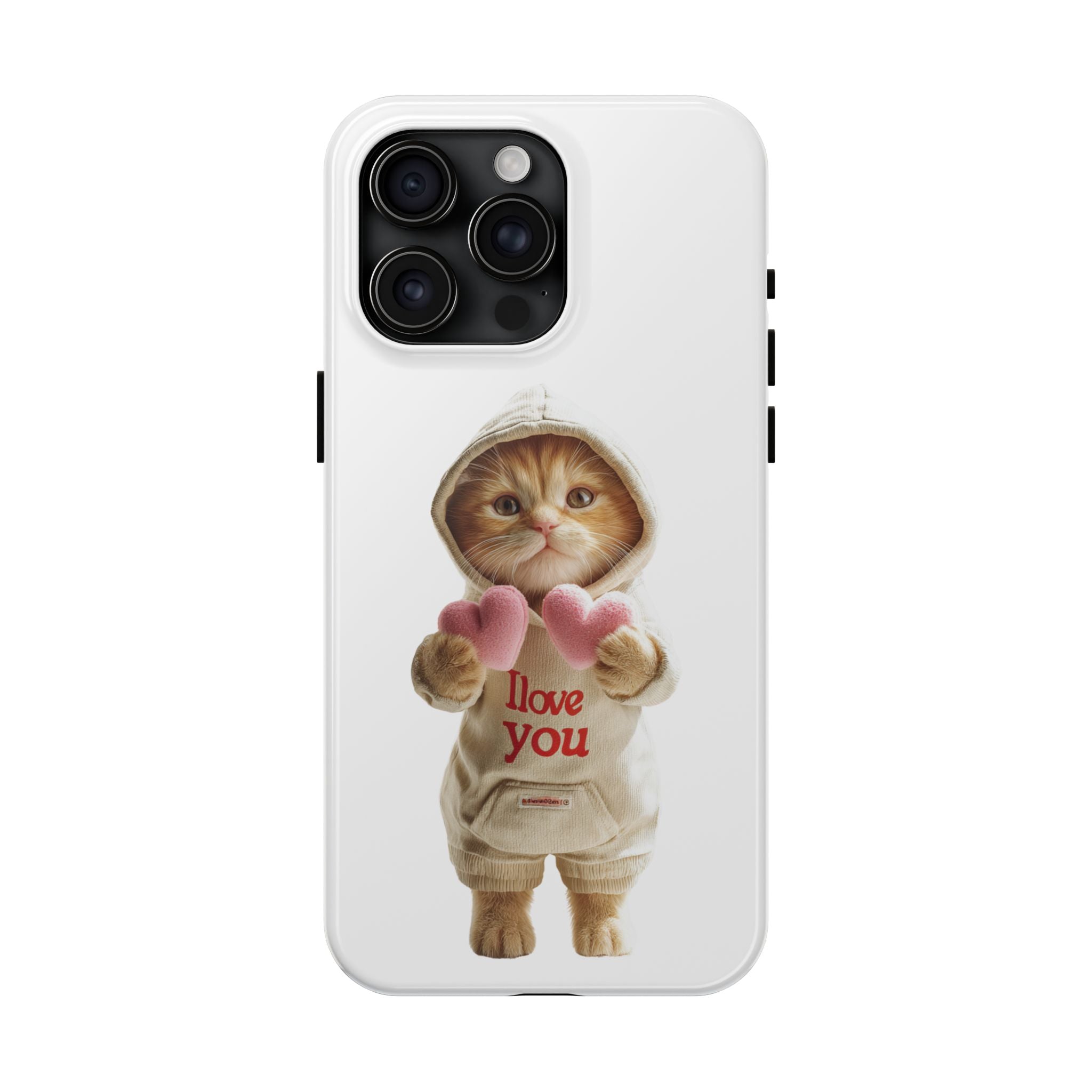 Cute Cat Love Phone Case