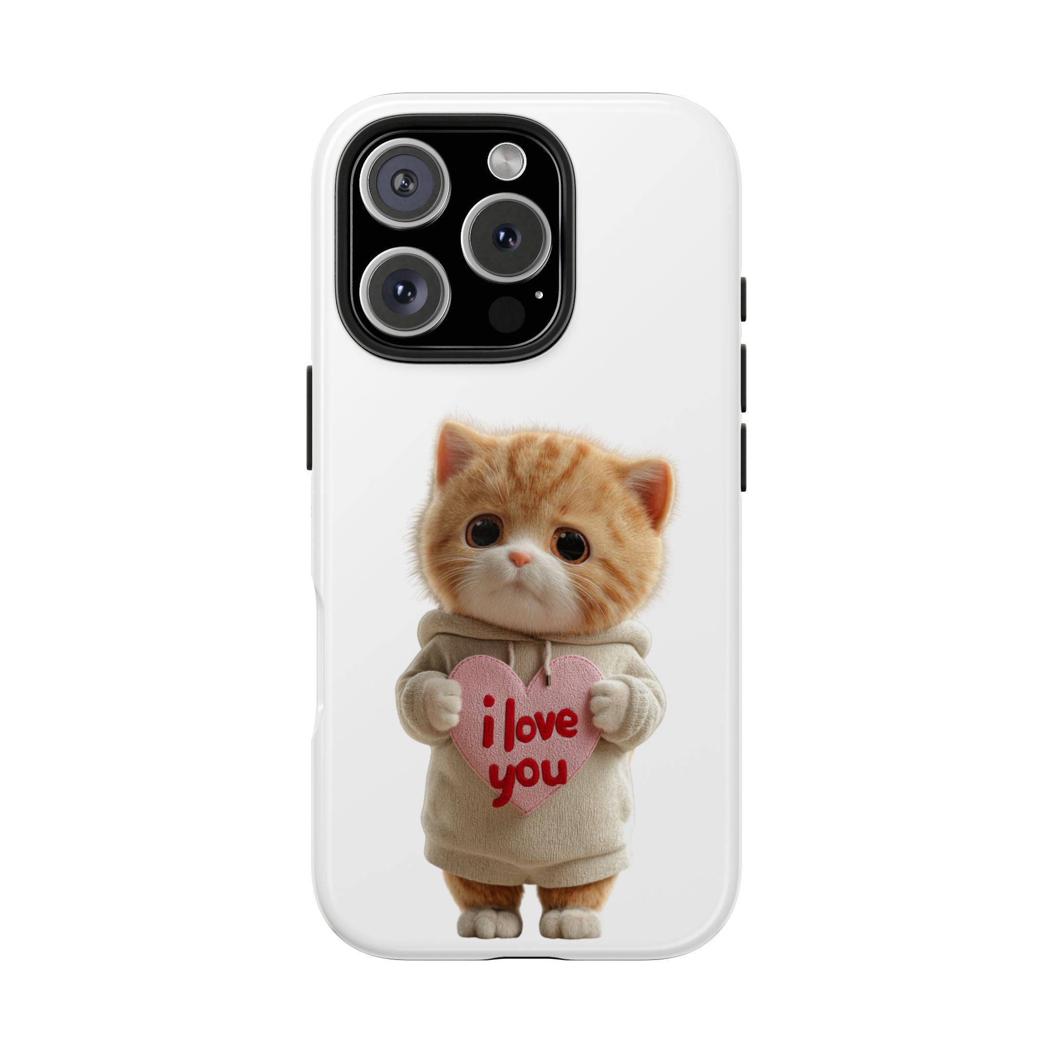 Cute Cat Love Phone Case