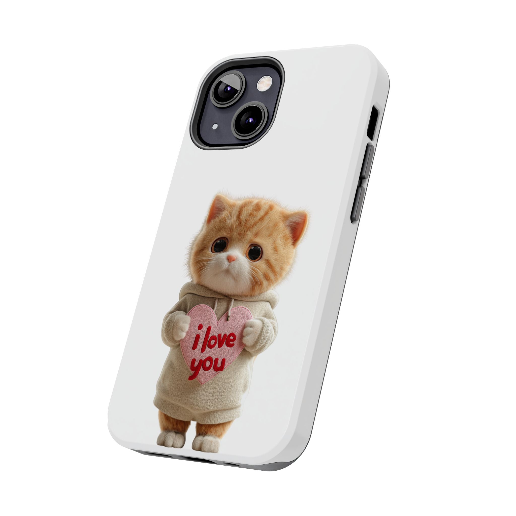Cute Cat Love Phone Case