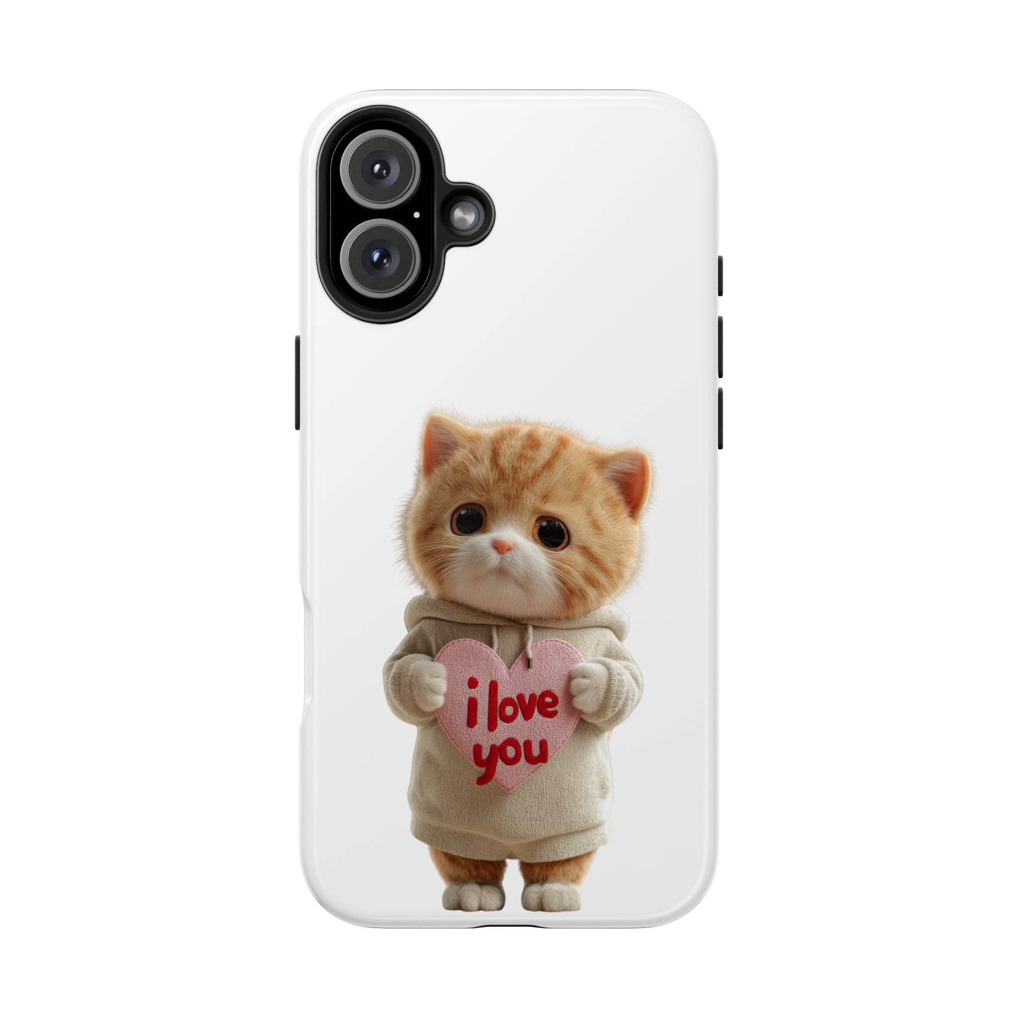Cute Cat Love Phone Case
