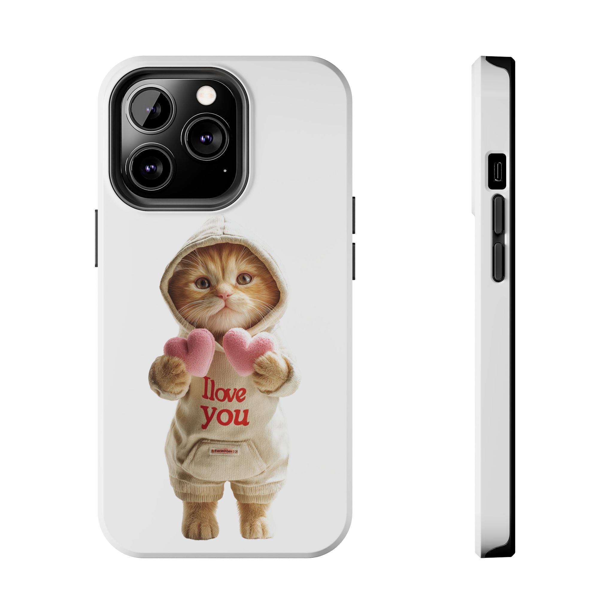 Cute Cat Love Phone Case