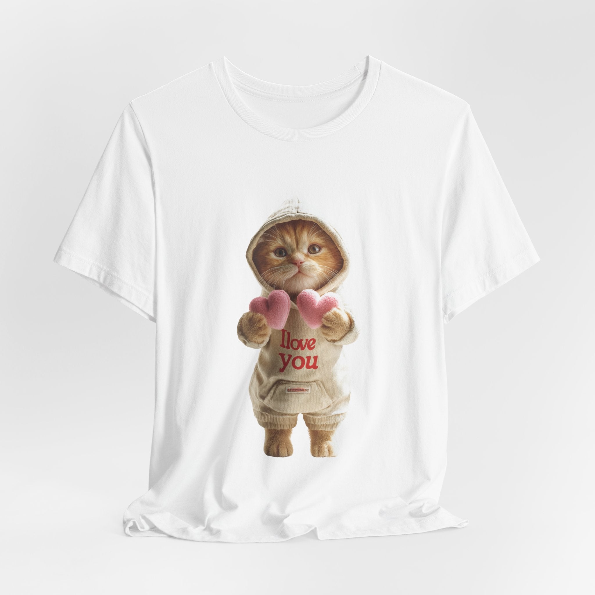 Cute Cat Love You Tee