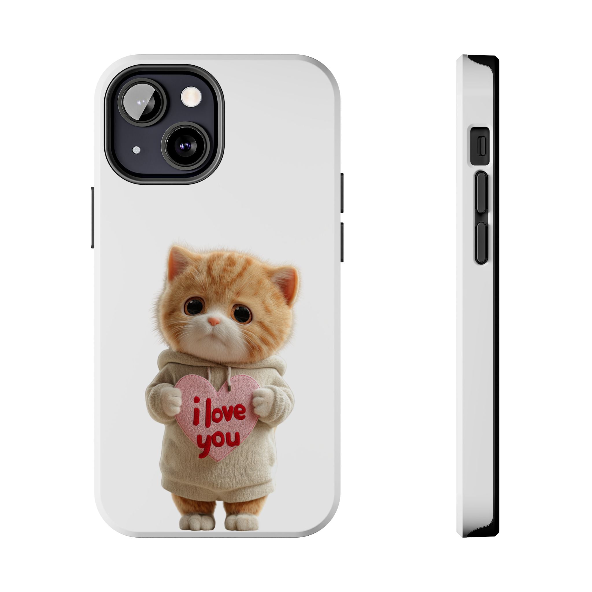 Cute Cat Love Phone Case