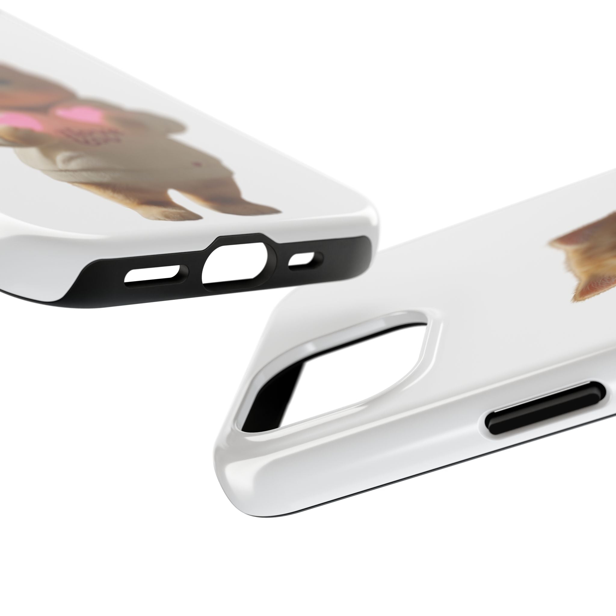 Cute Cat Tough Phone Case - I Love You Design