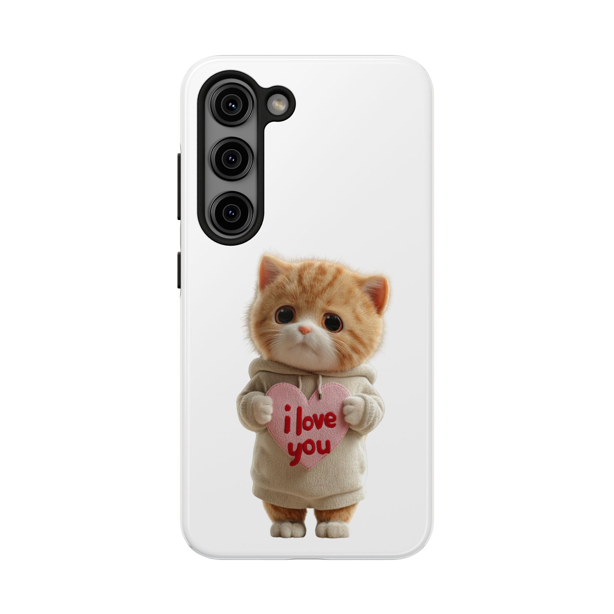 Cute Cat Love Phone Case