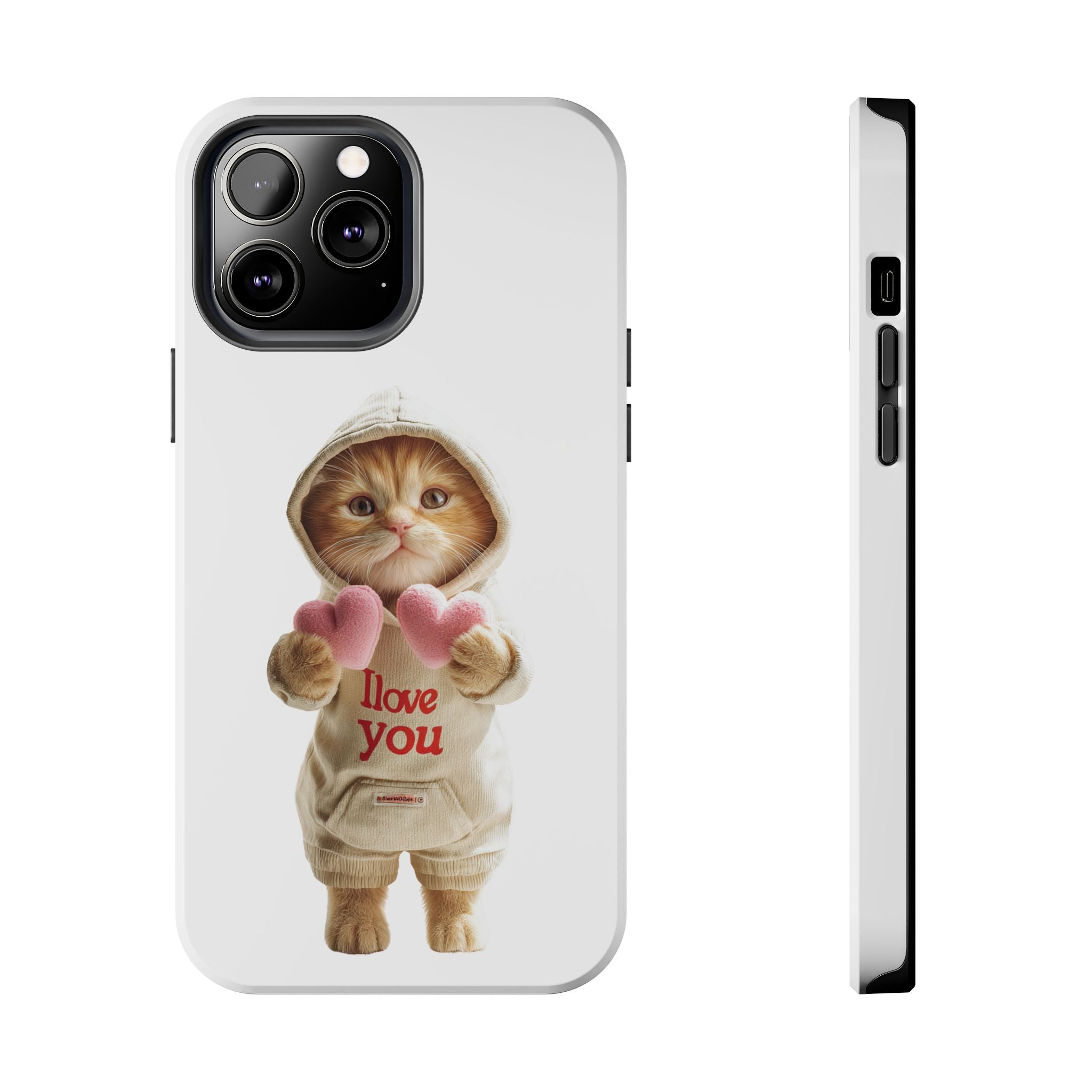 Cute Cat Love Phone Case