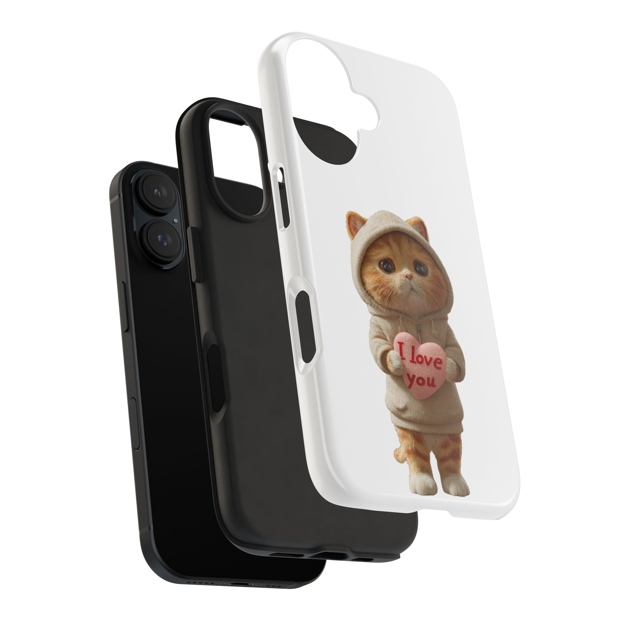 Cute Cat Love Phone Case
