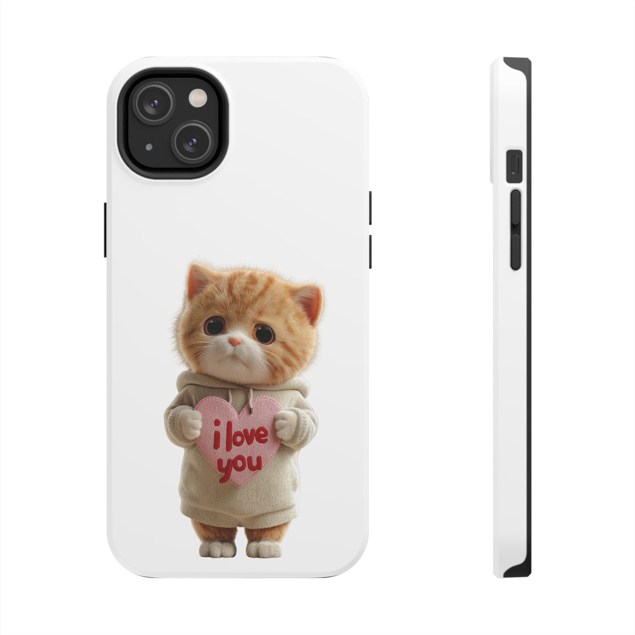 Cute Cat Love Phone Case