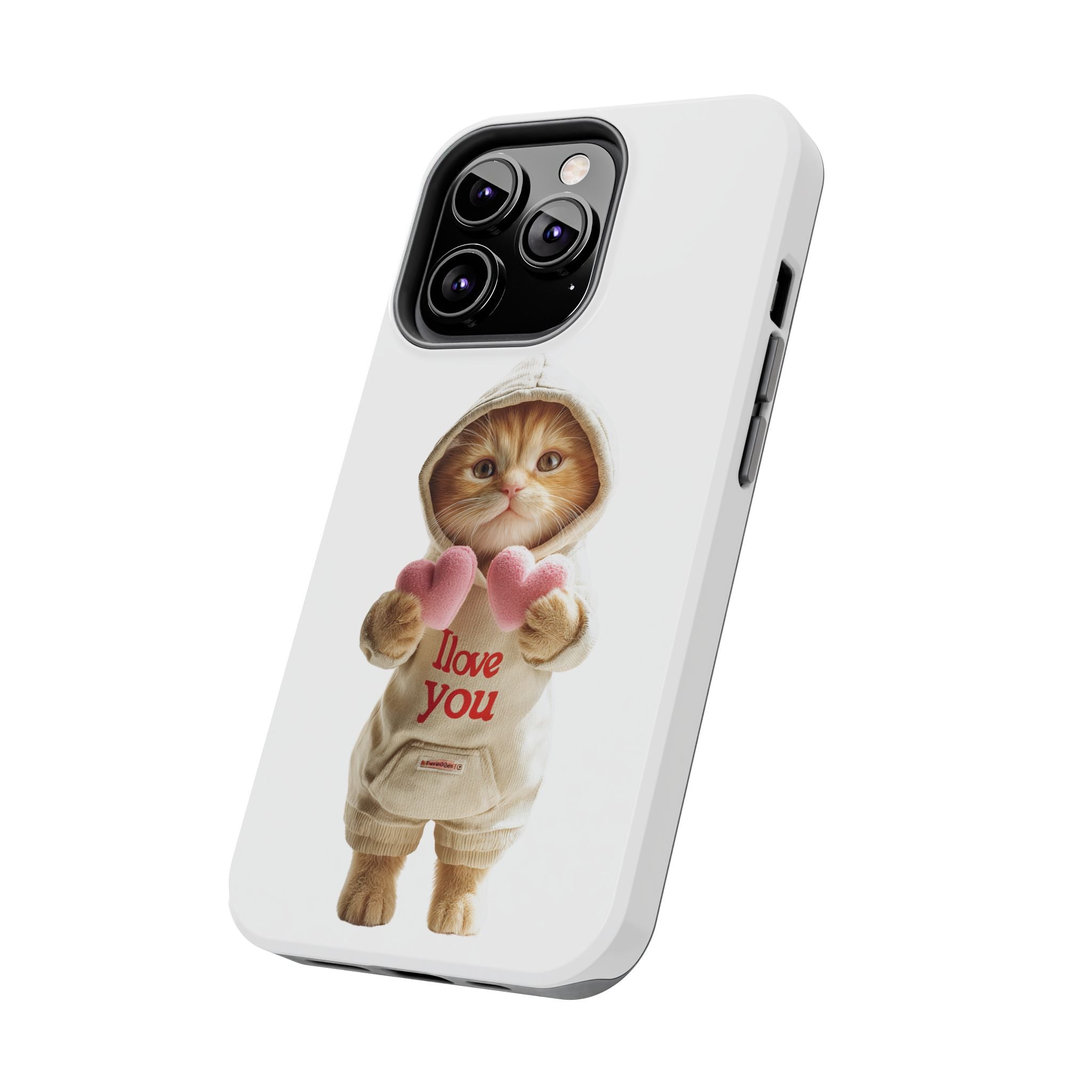 Cute Cat Love Phone Case