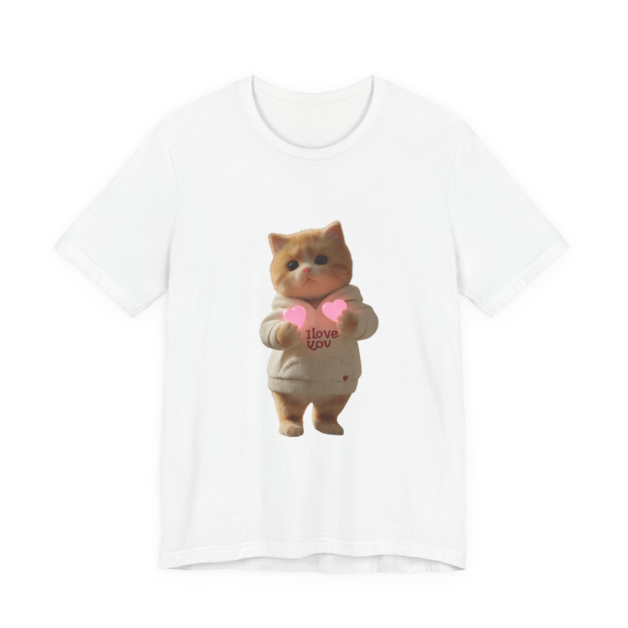 Cute Cat Love Jersey Tee