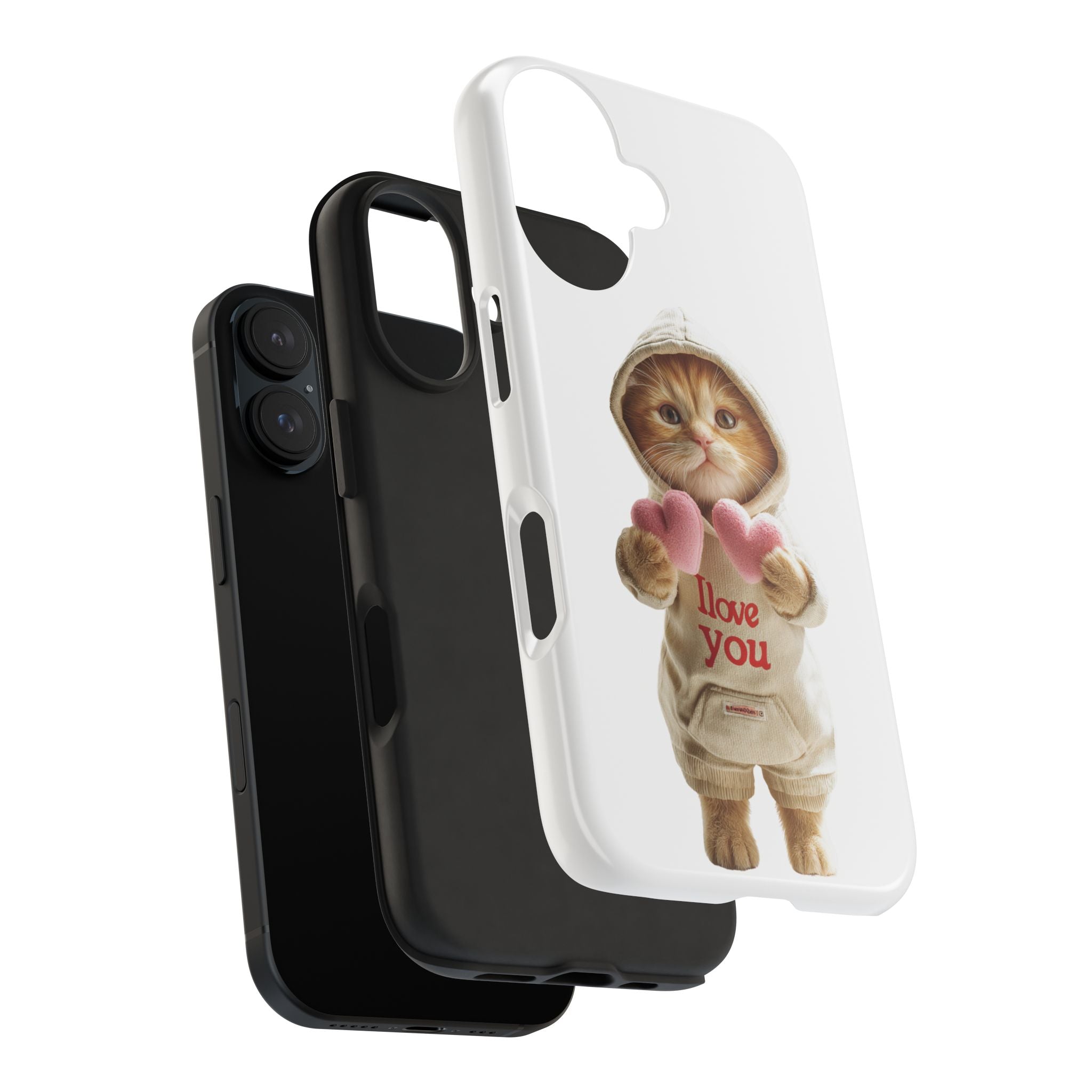 Cute Cat Love Phone Case