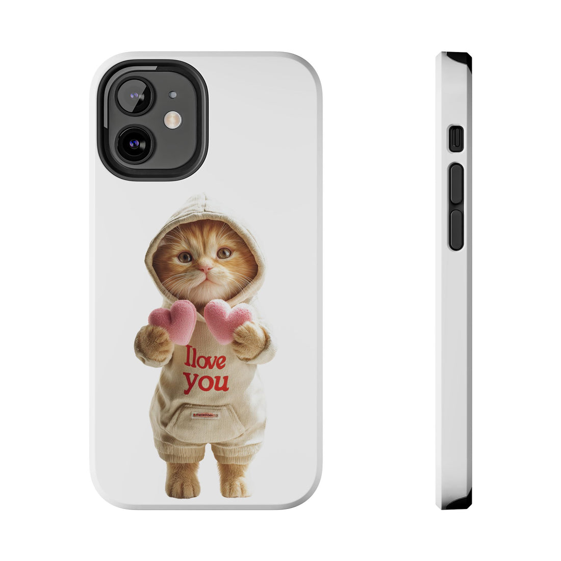 Cute Cat Love Phone Case