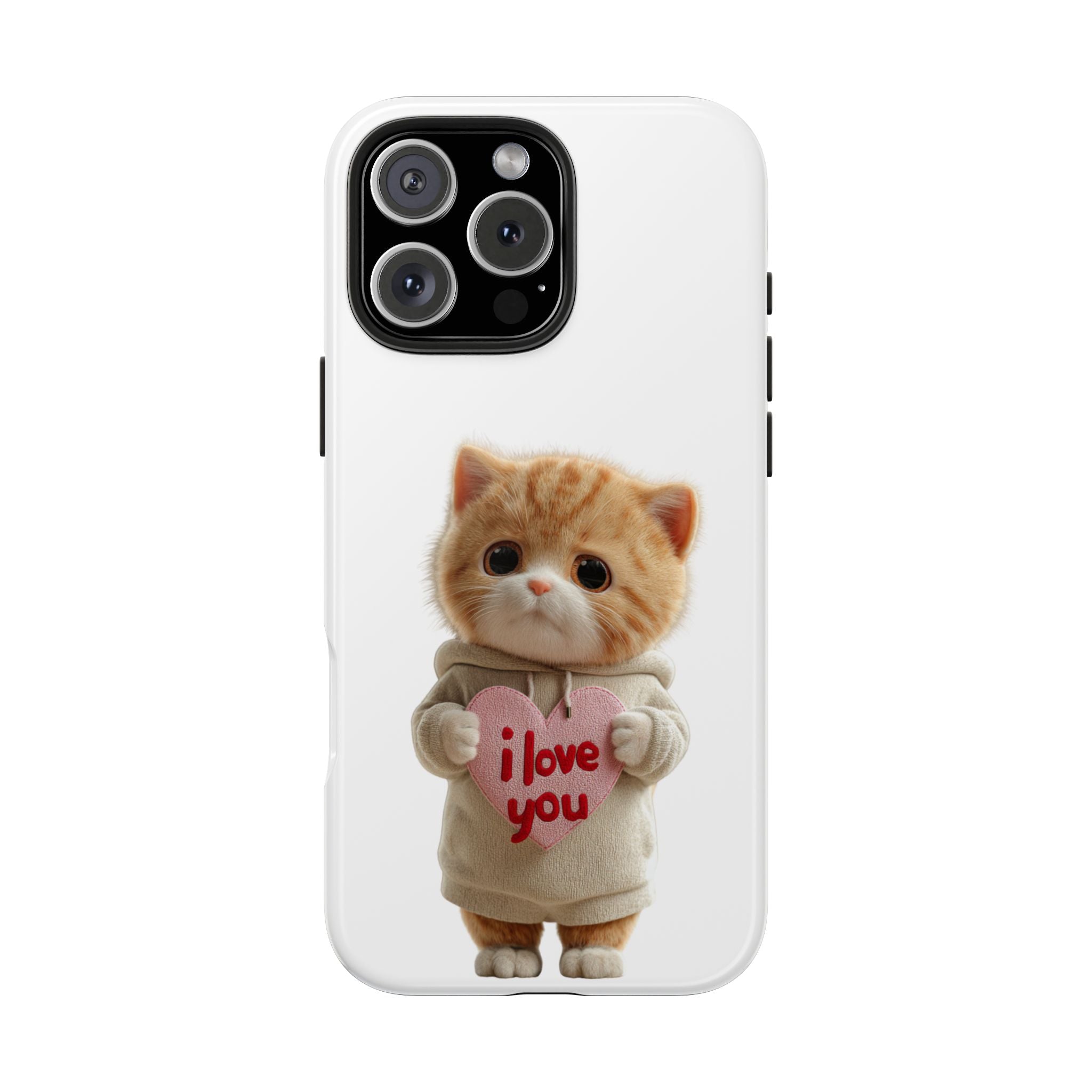 Cute Cat Love Phone Case