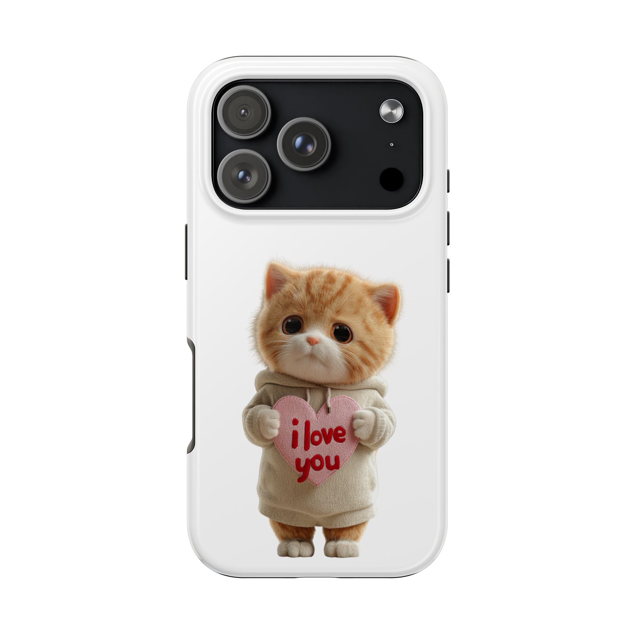 Cute Cat Love Phone Case