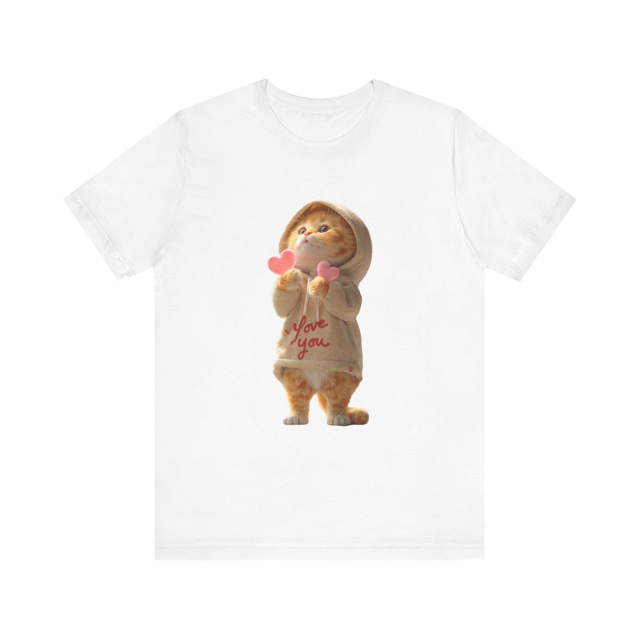 Smiley Cat ILU Shirt