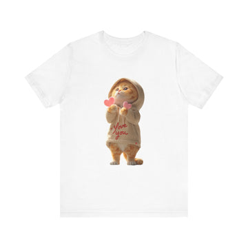 Smiley Cat ILU Shirt