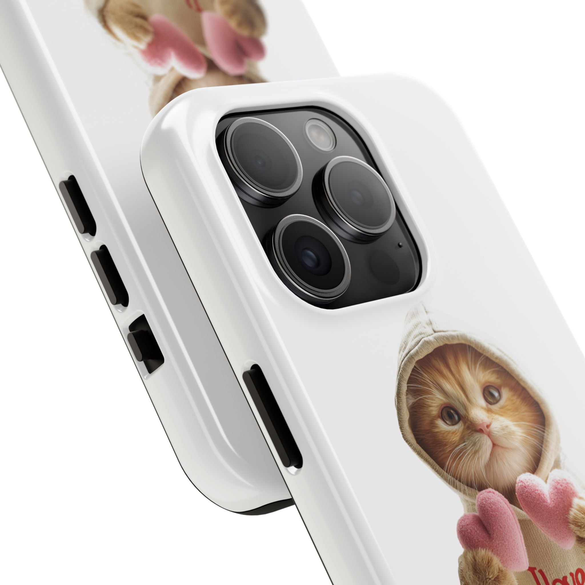 Cute Cat Love Phone Case