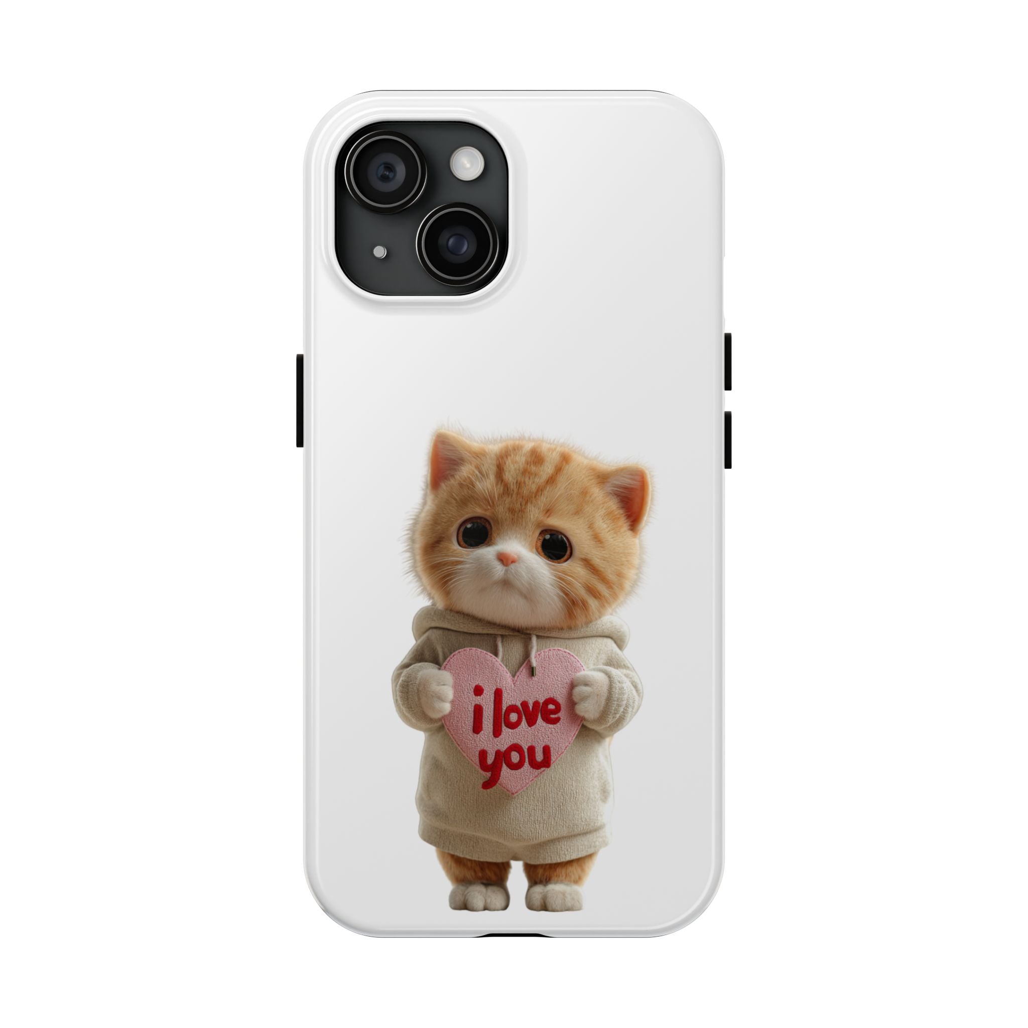 Cute Cat Love Phone Case