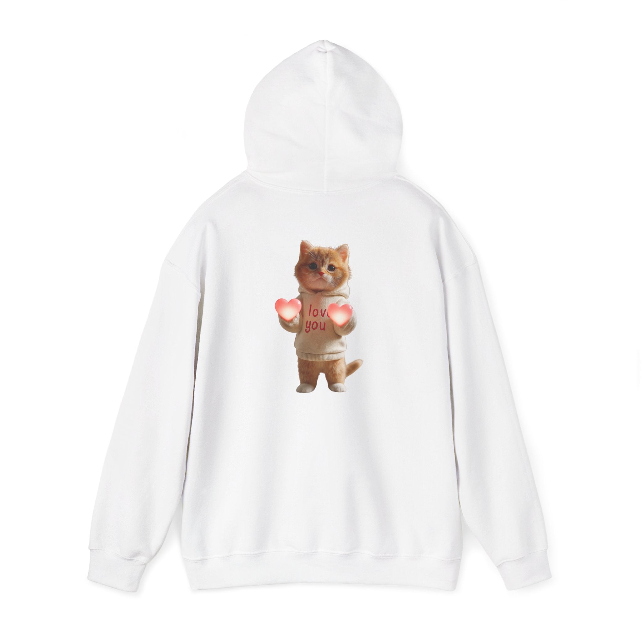 Cute Cat Love Hoodies