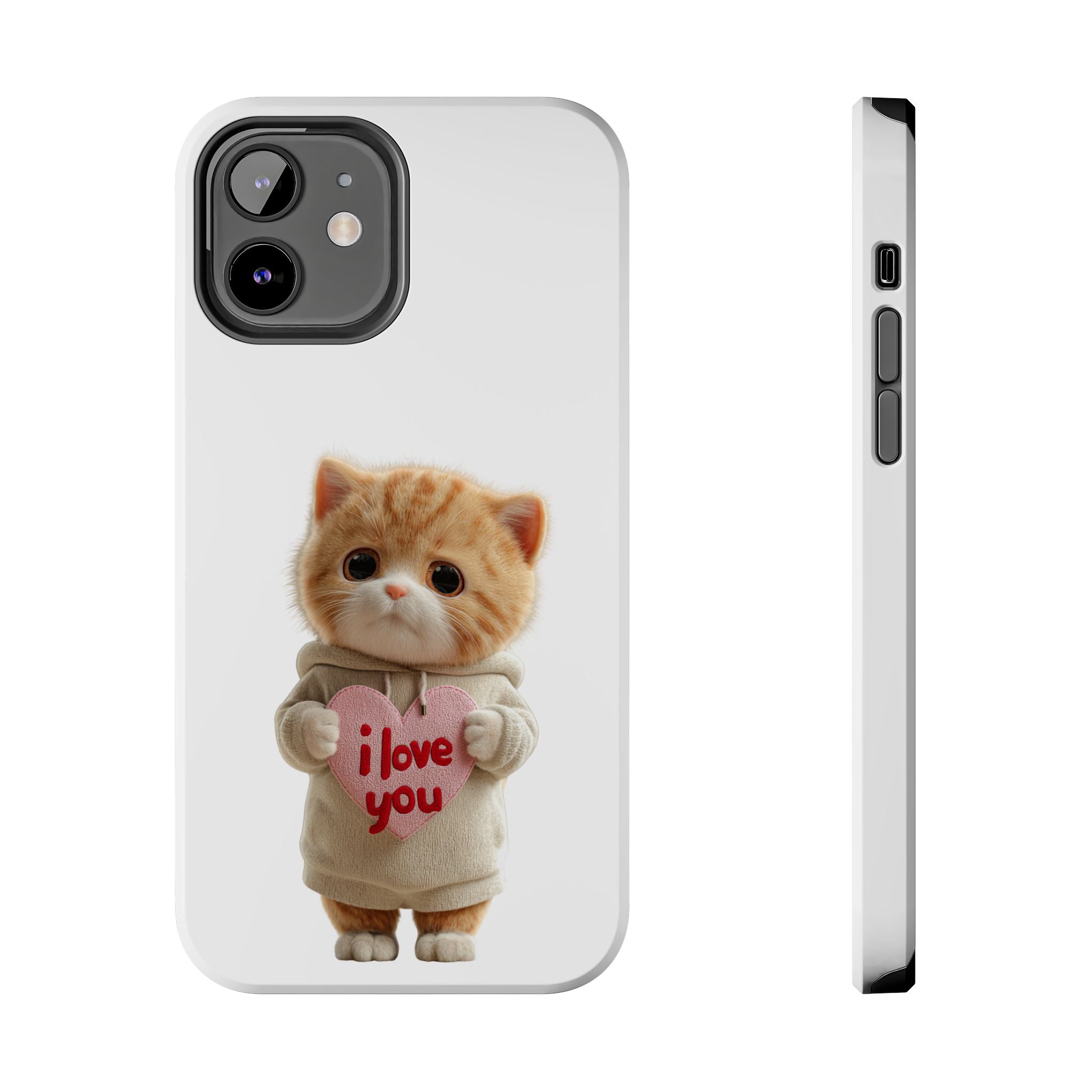 Cute Cat Love Phone Case