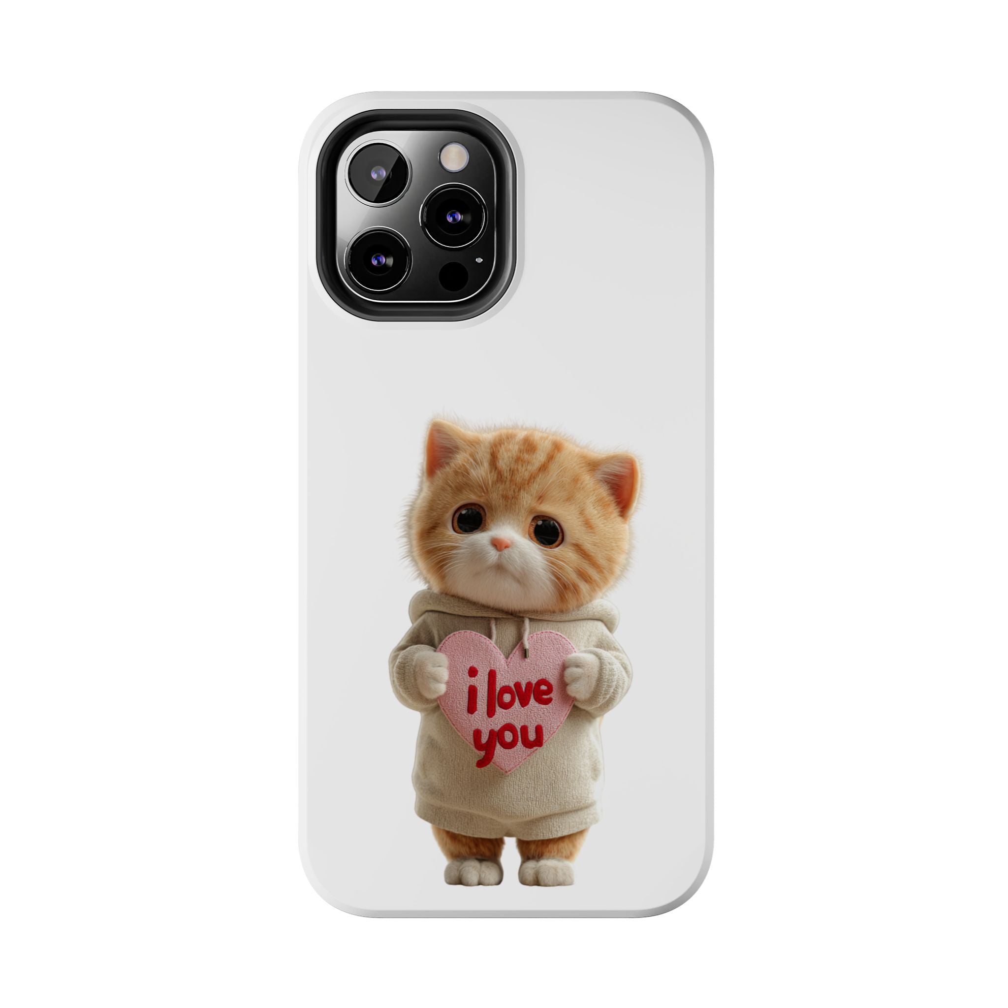 Cute Cat Love Phone Case