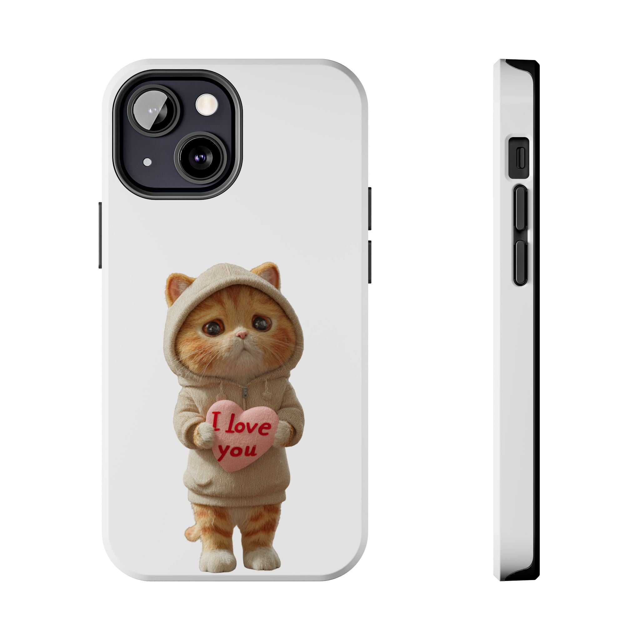 Cute Cat Love Phone Case