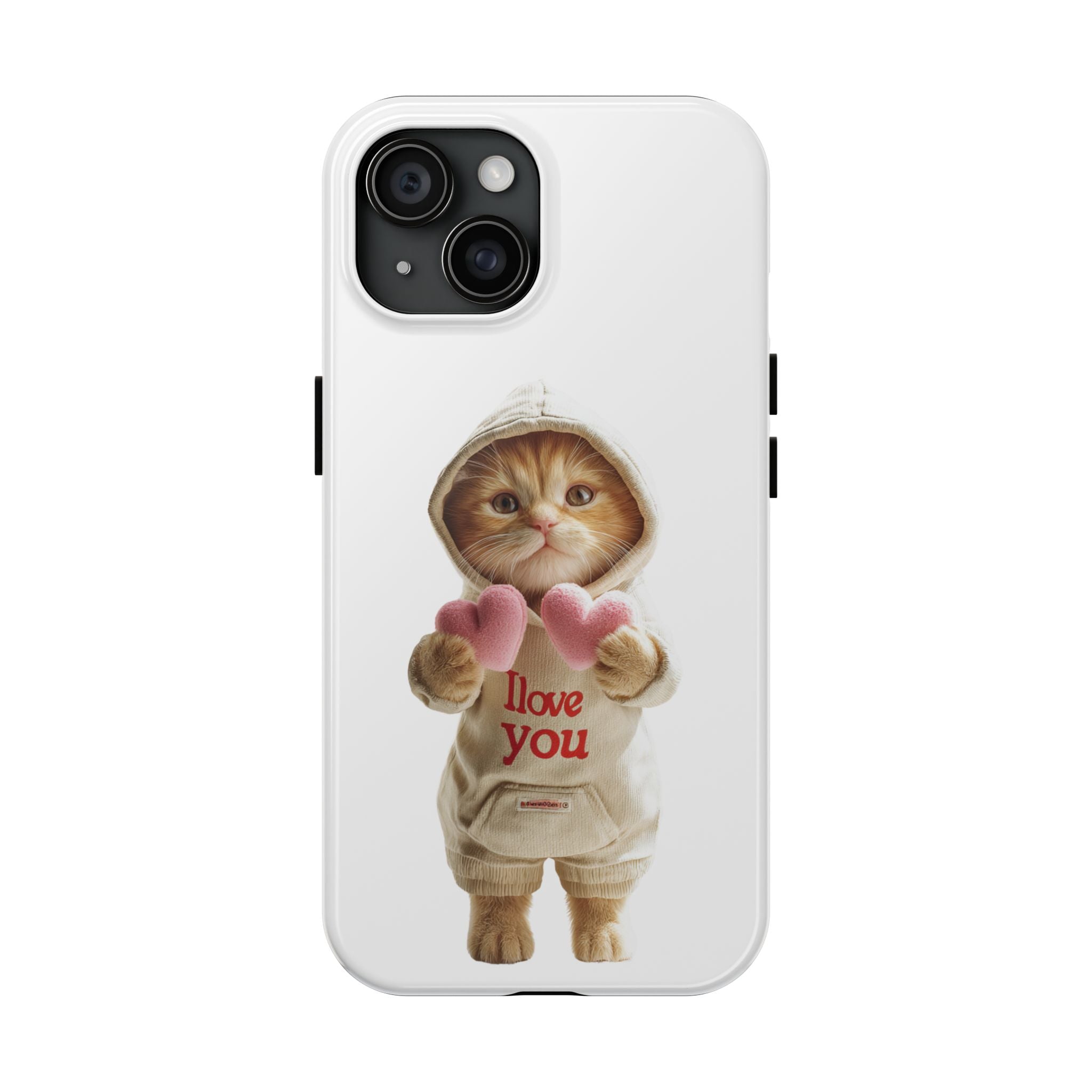Cute Cat Love Phone Case