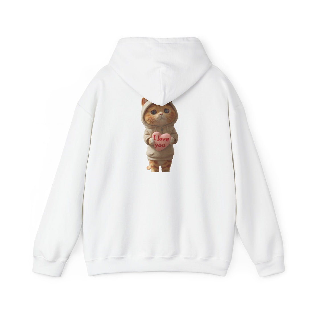 Cute Cat Love Hoodie