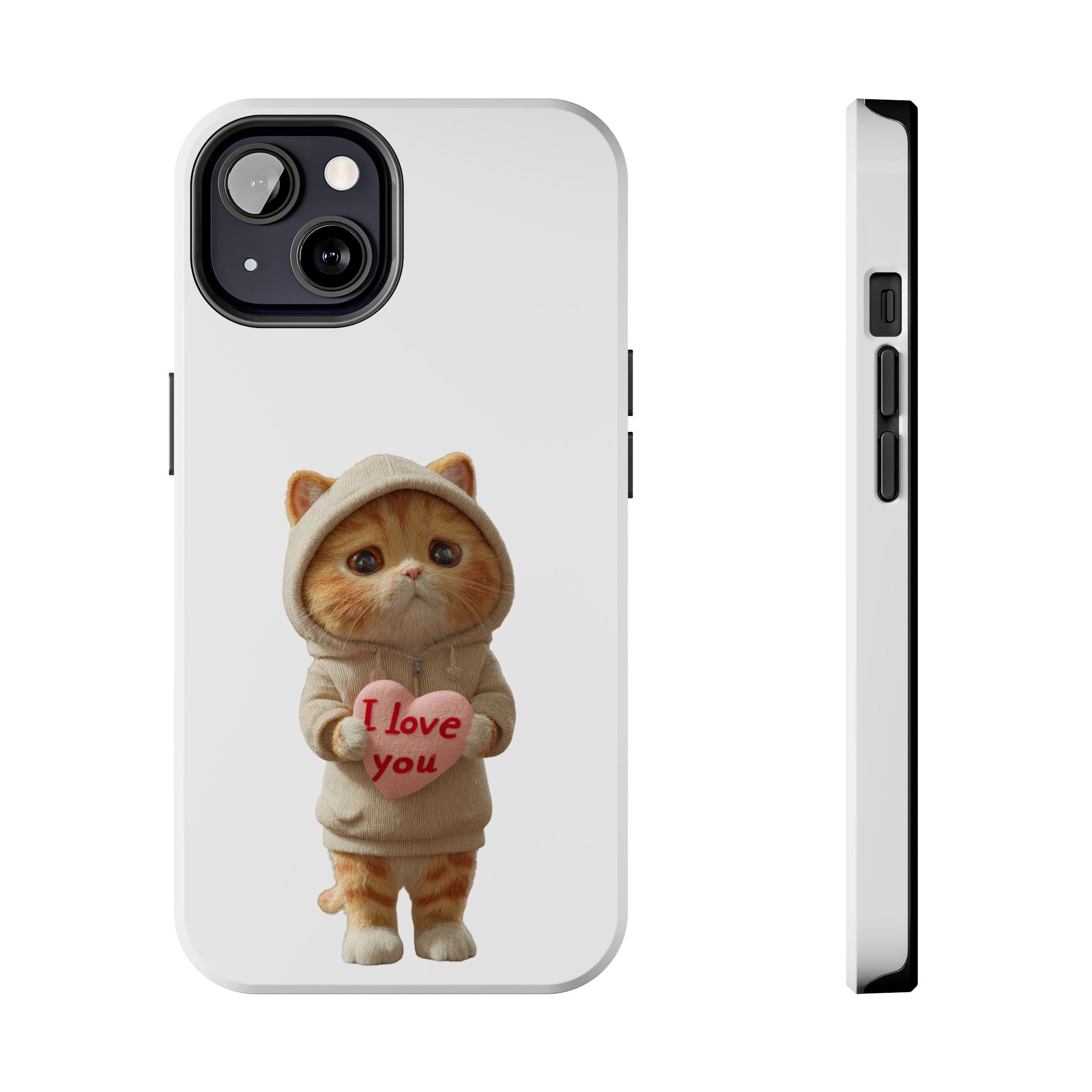 Cute Cat Love Phone Case