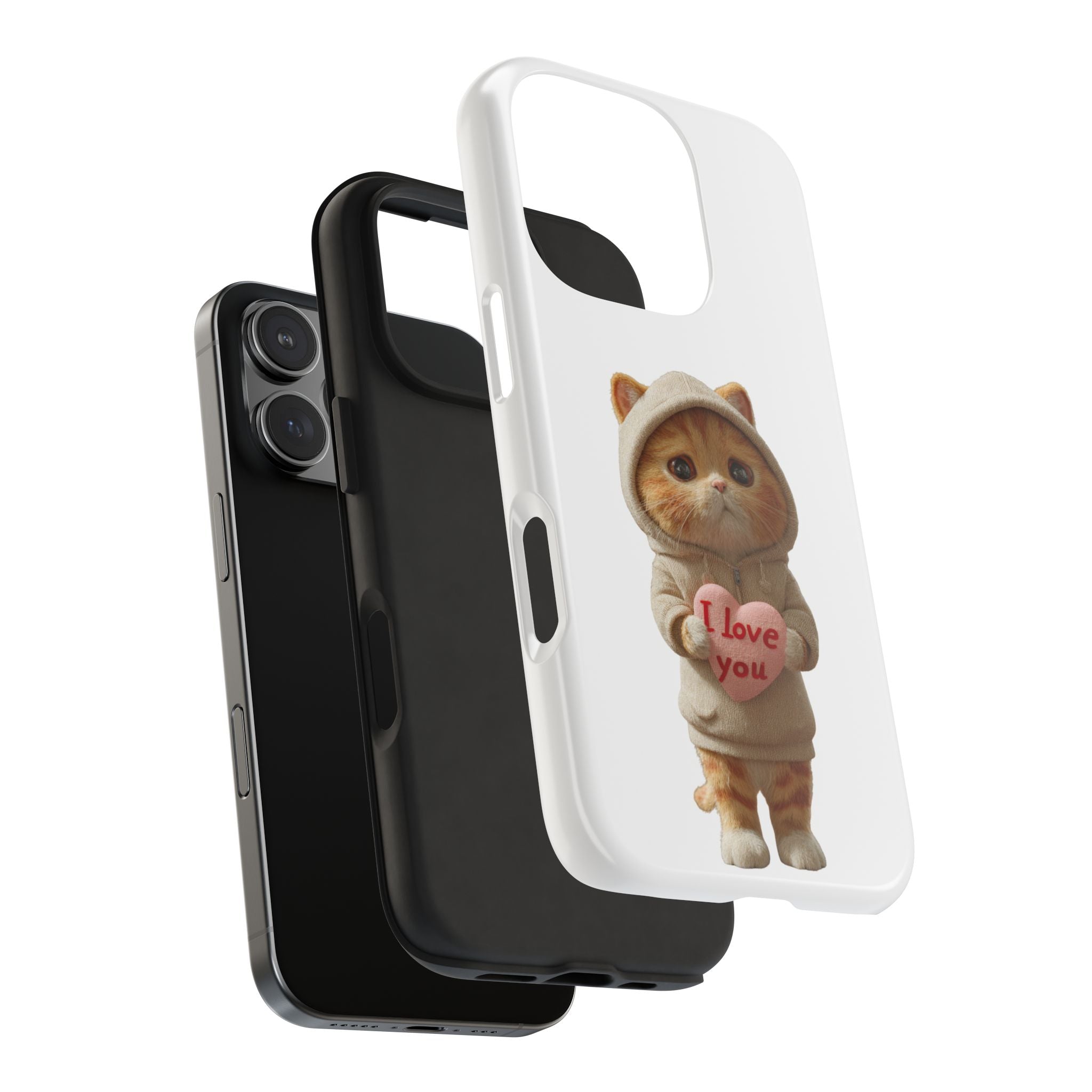 Cute Cat Love Phone Case