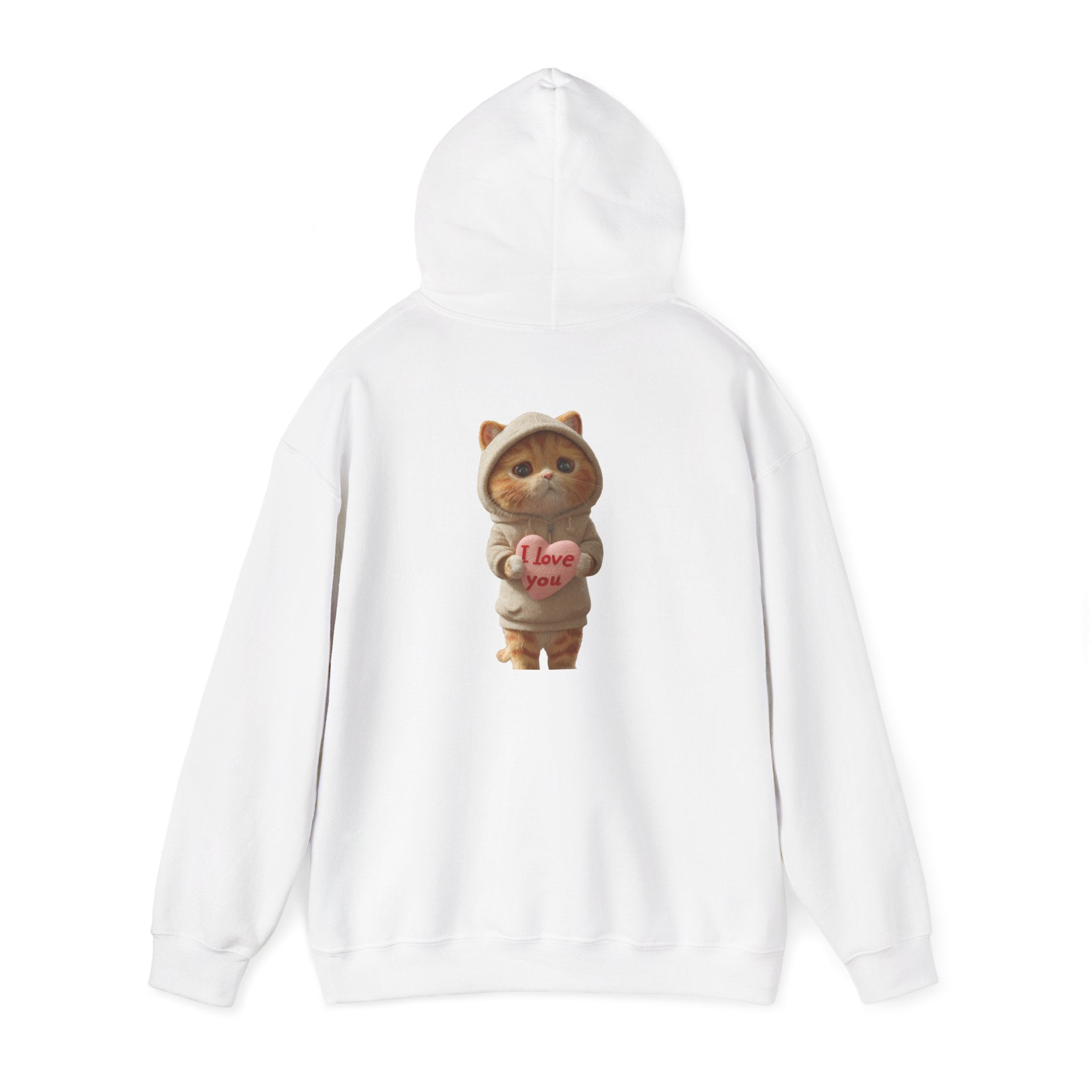Cute Cat Love Hoodie