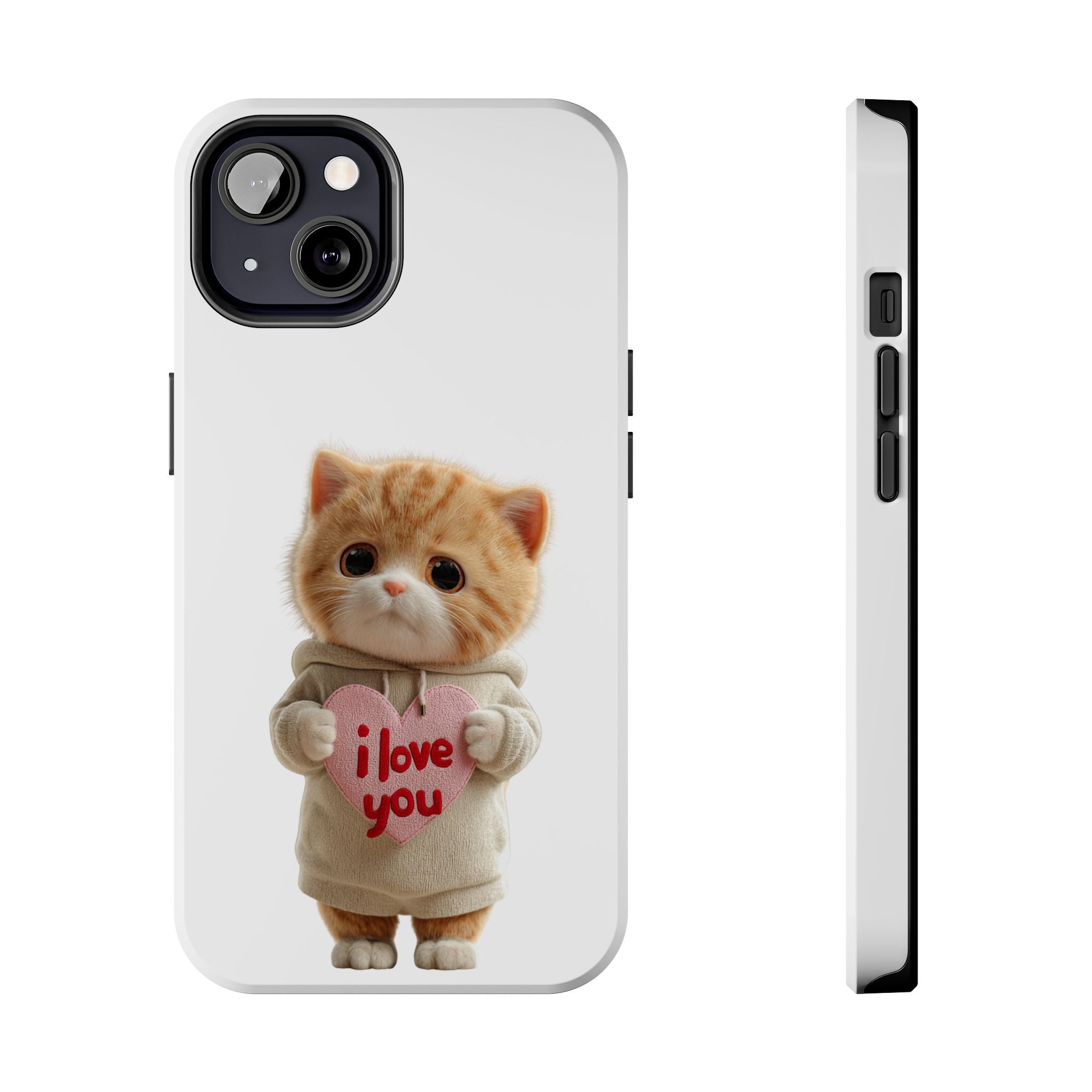 Cute Cat Love Phone Case