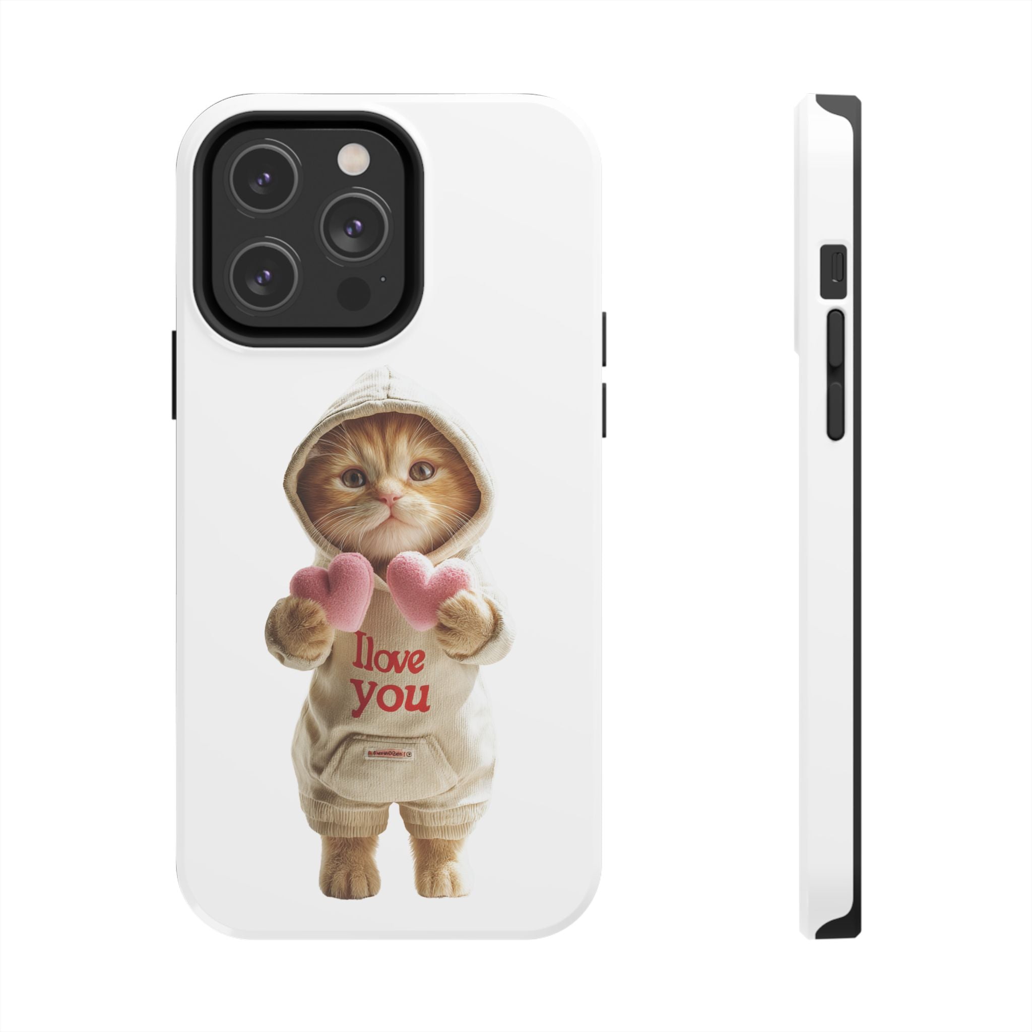 Cute Cat Love Phone Case